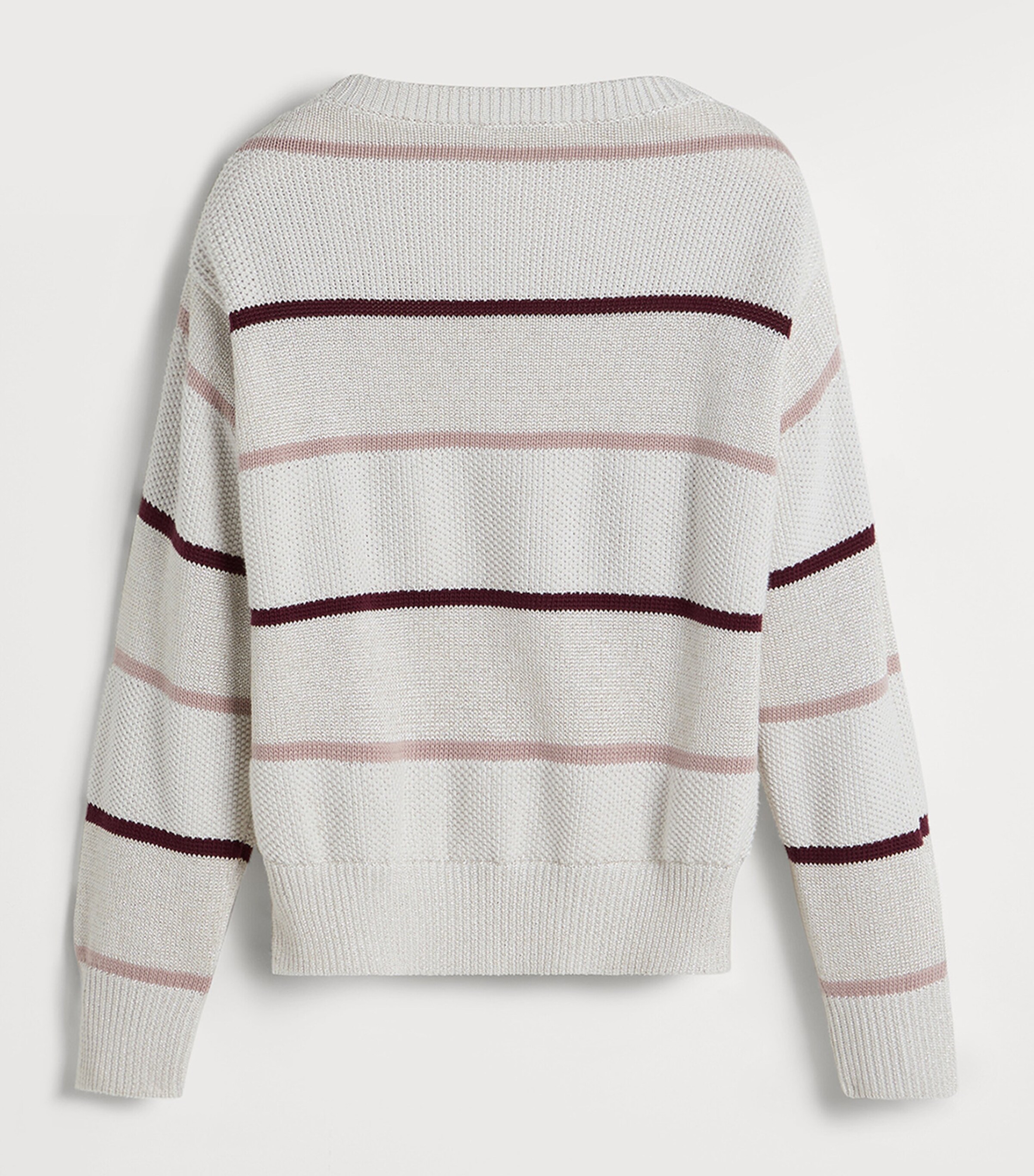 Brunello Cucinelli Kids Cotton-Blend Stripe Sweater (4-6 Years) Image 2