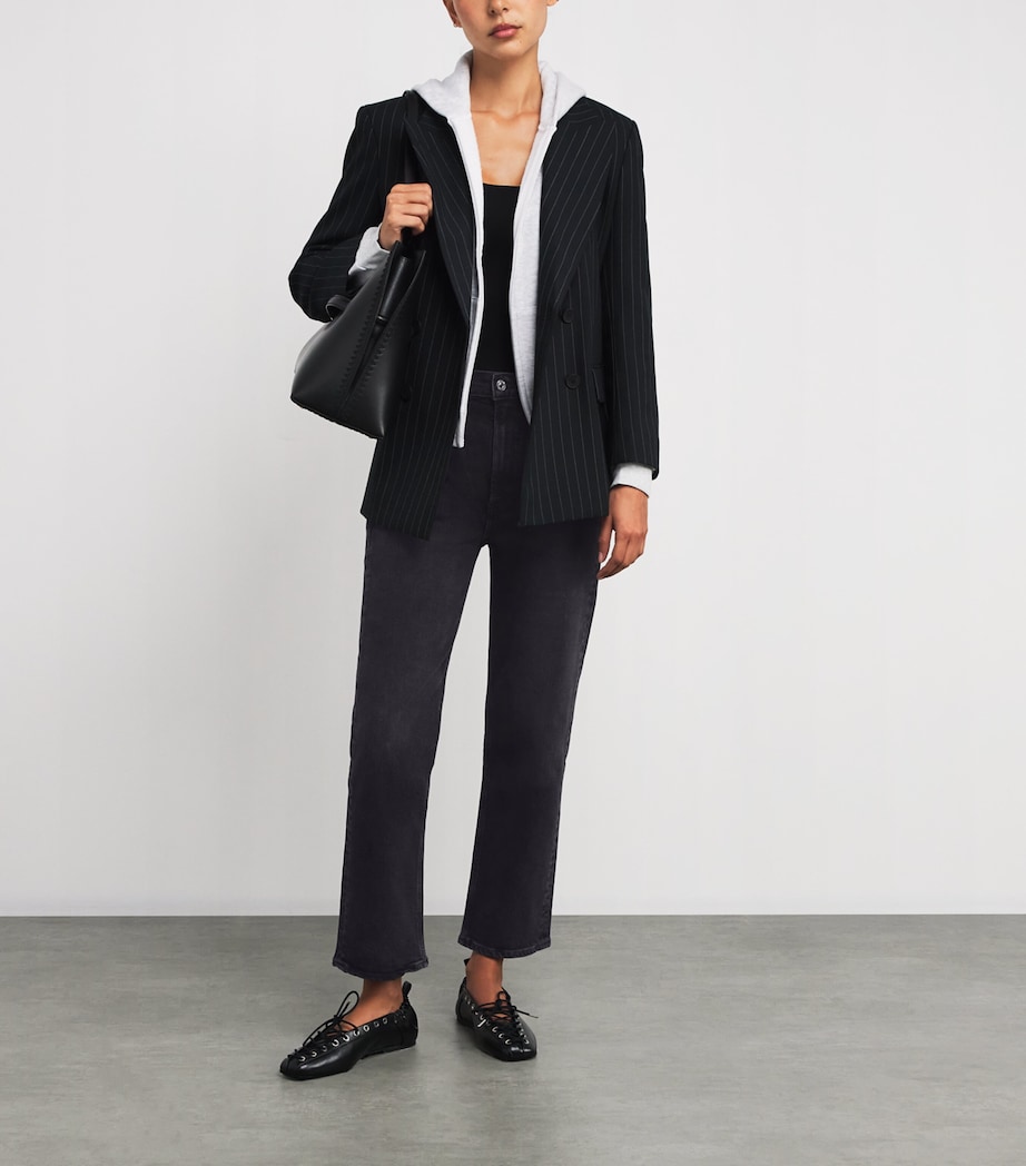 High-Rise Delfina Straight Jeans WLOW Image 2