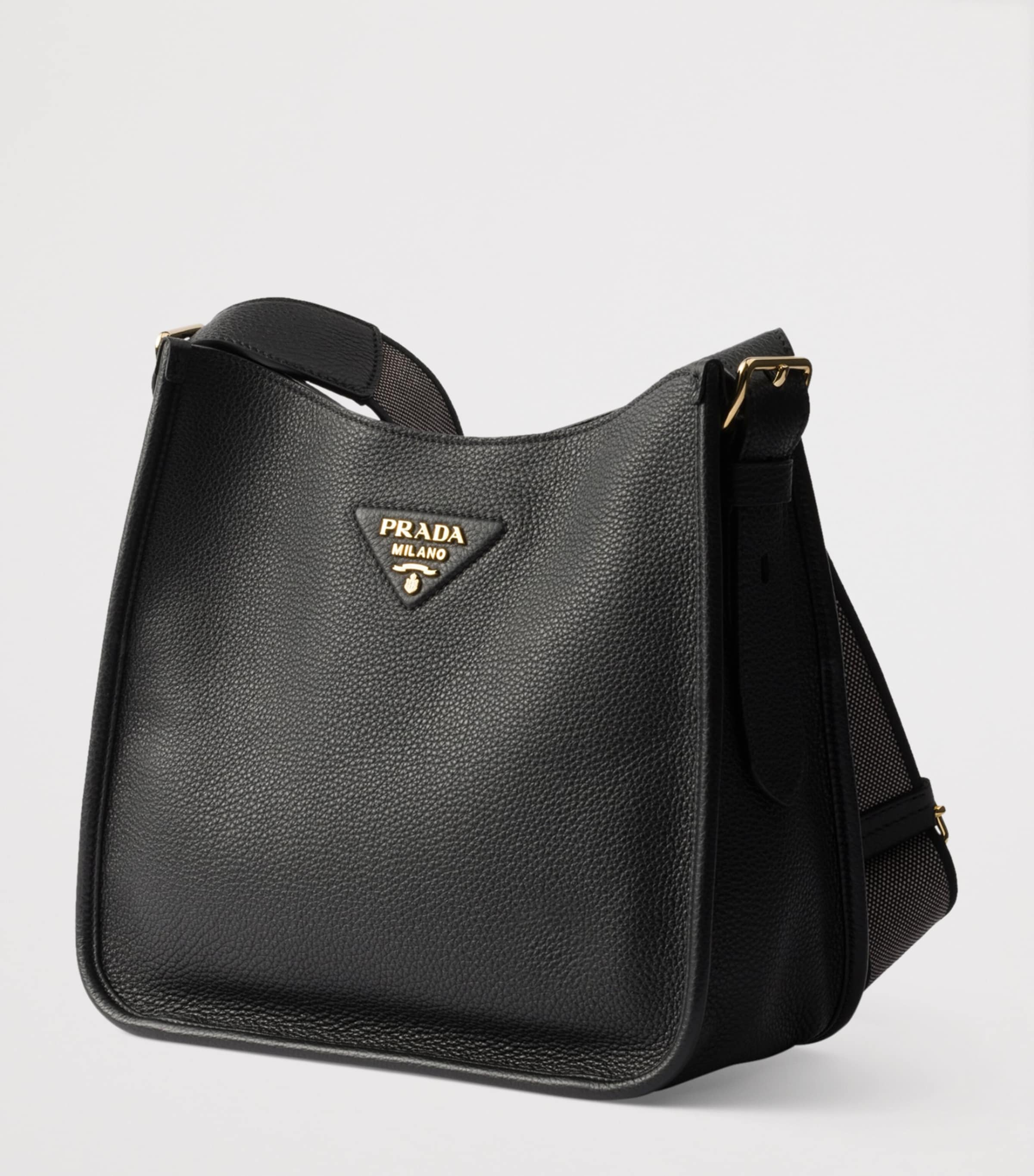 Prada Medium Leather Shoulder Bag Image 2