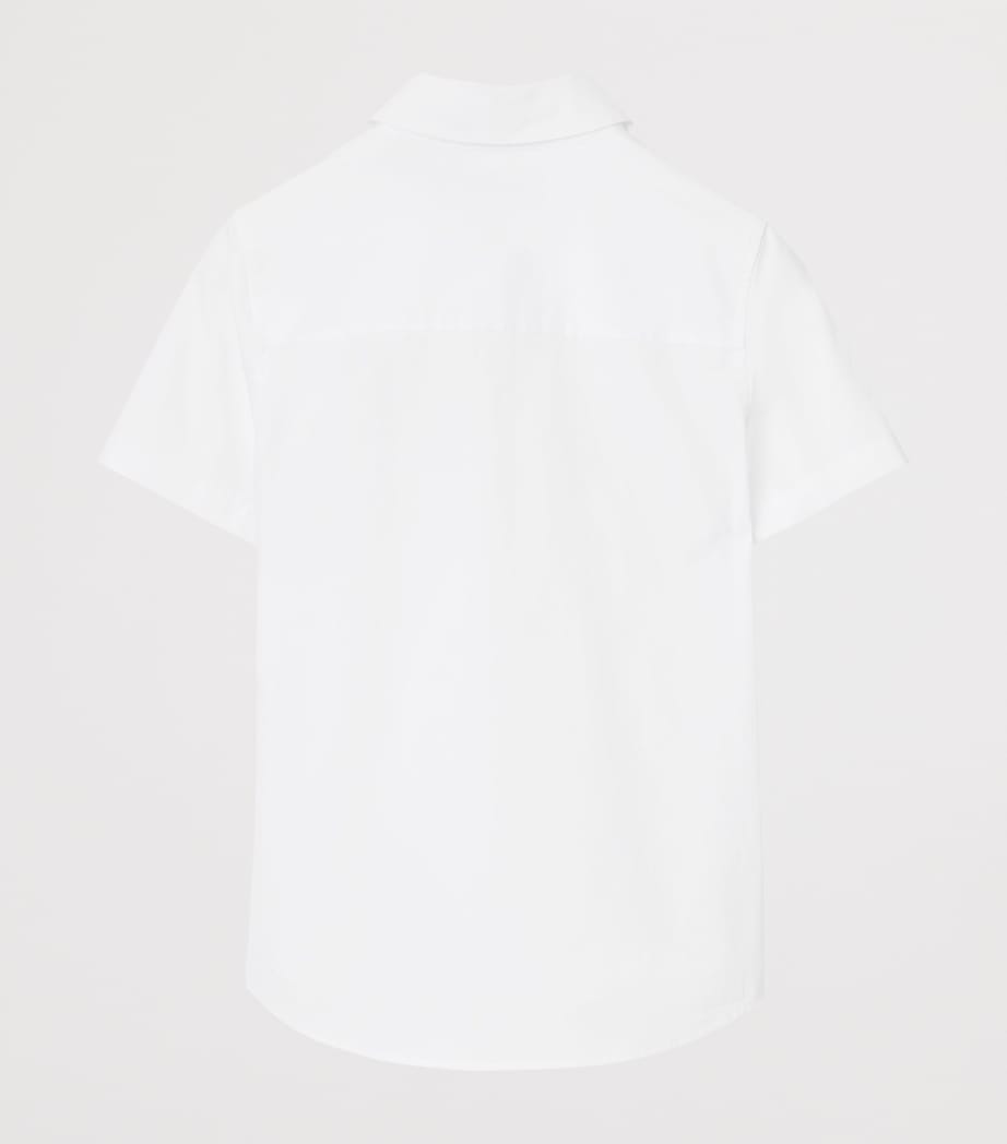 Stretch Cotton Shirt (3-12 Years) WHITE Image 2
