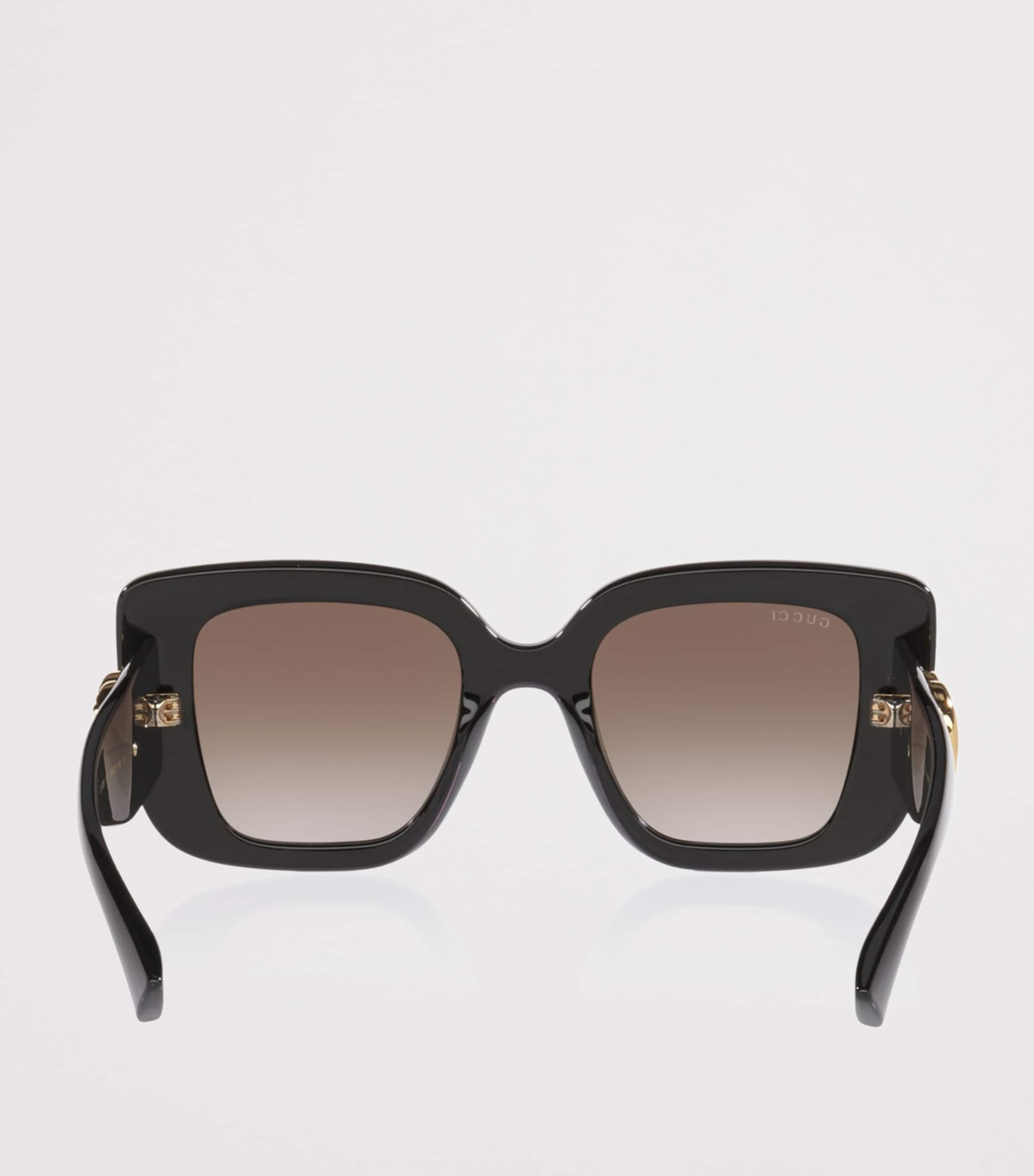 Gucci Butterfly Sunglasses Black Image 4