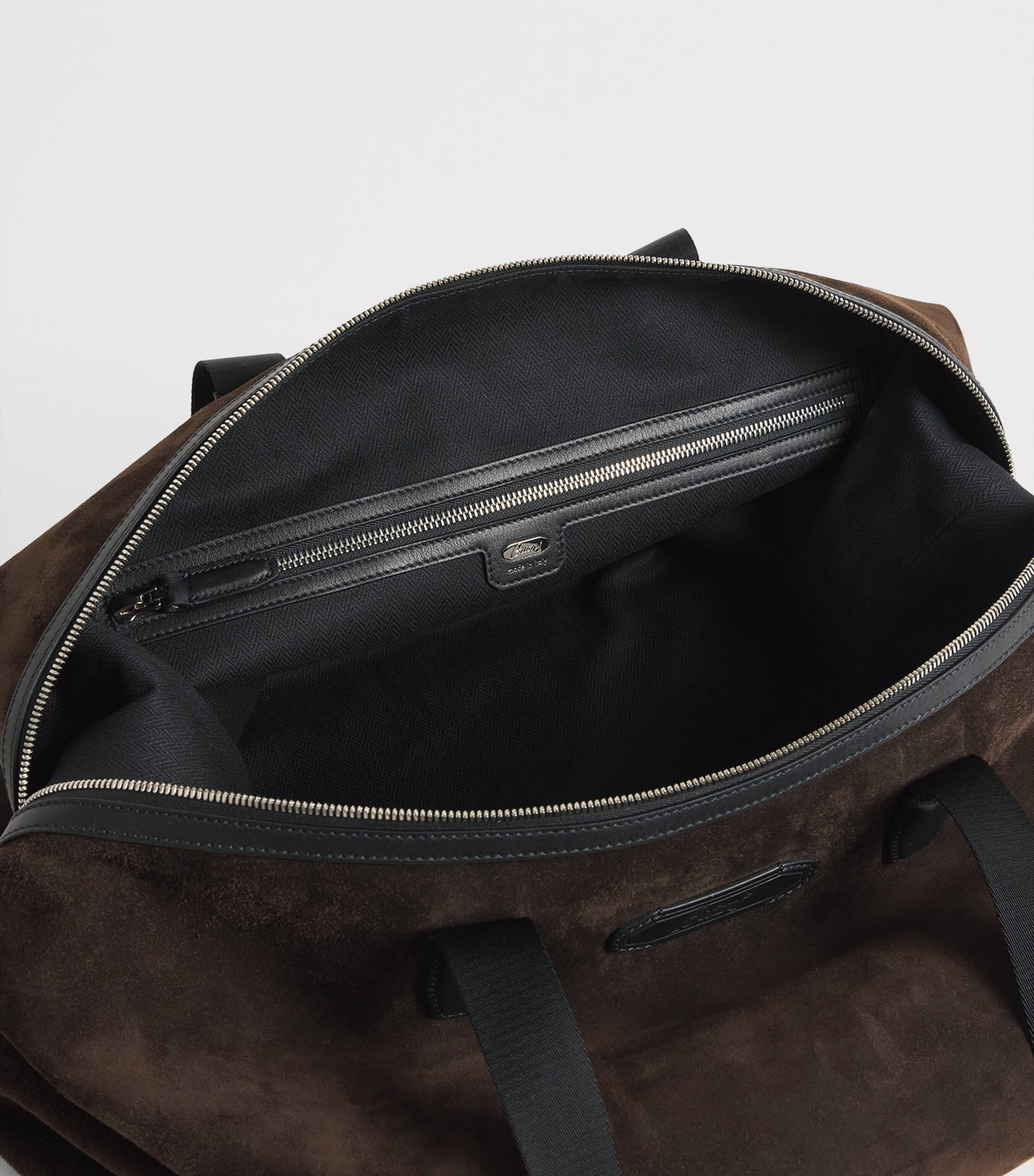 Brioni Cashmere Suede Via Veneto Duffle Bag Image 3