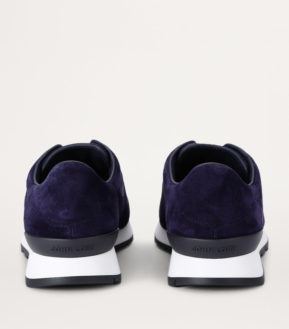 Nubuck Lift Runner Sneakers NAVY Image 2