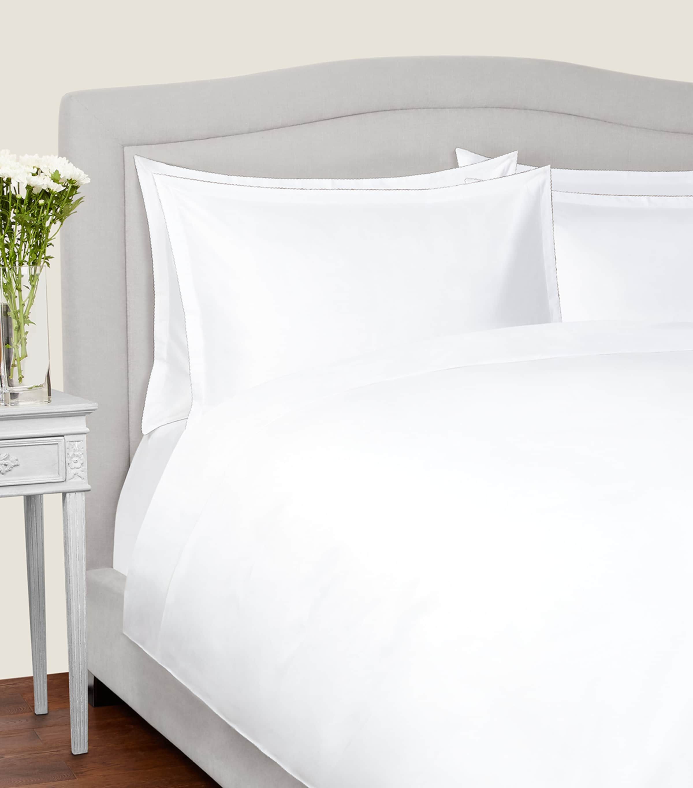 Peter Reed Sea Island Oxford Pillowcase In White
