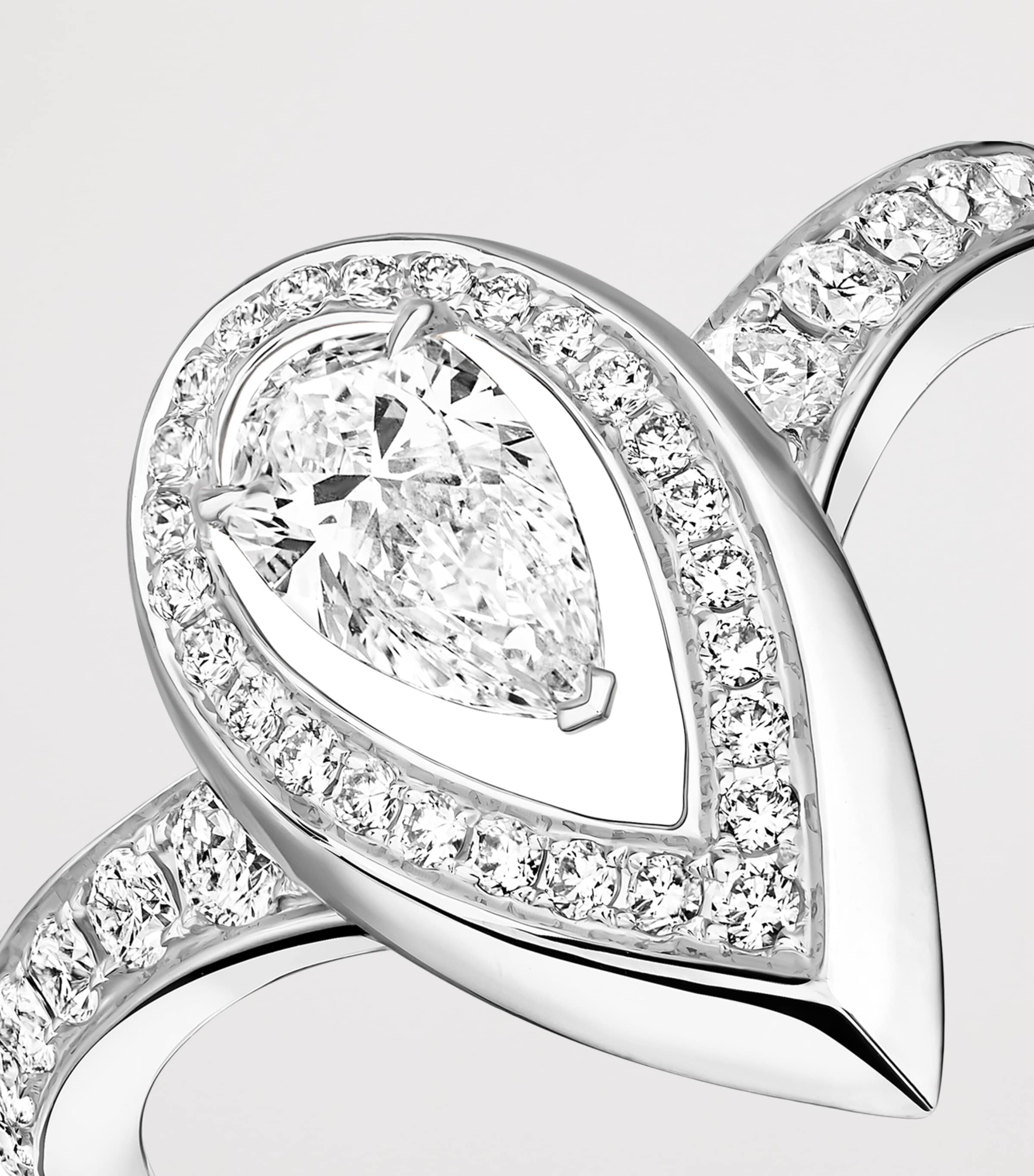 Messika Fiery Medium White Gold and Diamond Ring White Gold Image 3