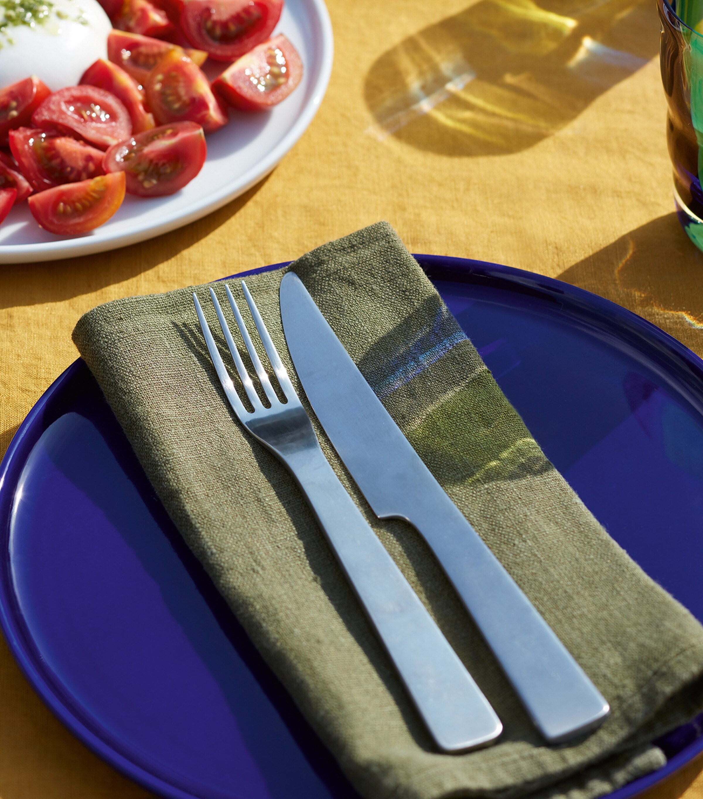 Set of 2 Porcelain Collective Dinner Plates (26cm) COBALT Image 5