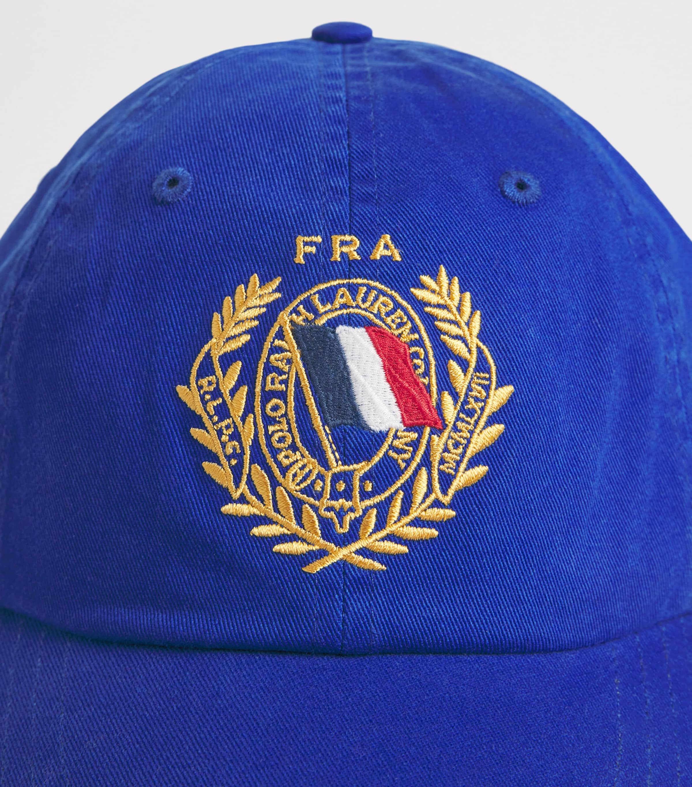 Polo Ralph Lauren Cotton Twill France Crest Baseball Cap Classic Azure Image 4
