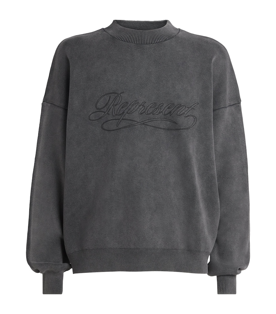 Logo Sweatshirt VINTAGE GREY Image 1