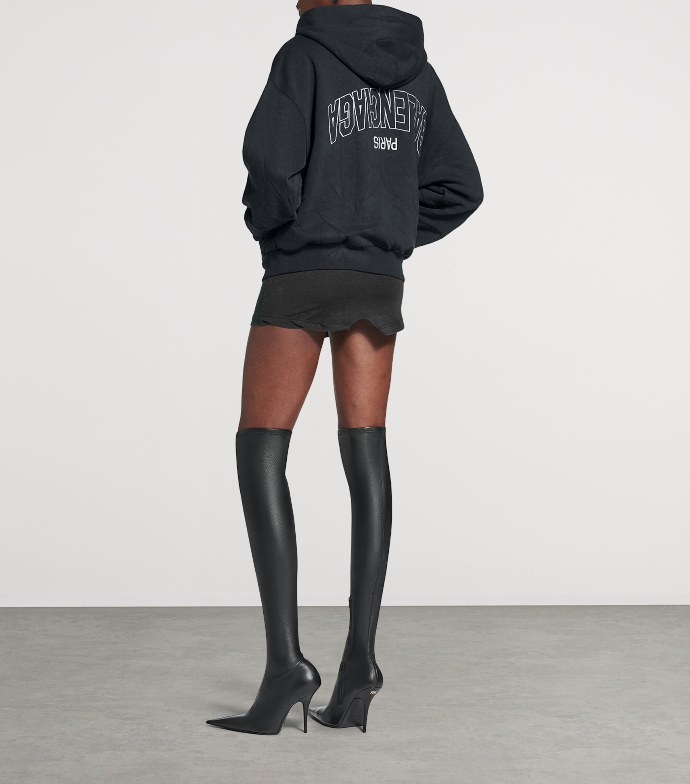Balenciaga Cotton Zip-Up Hoodie | Harrods US
