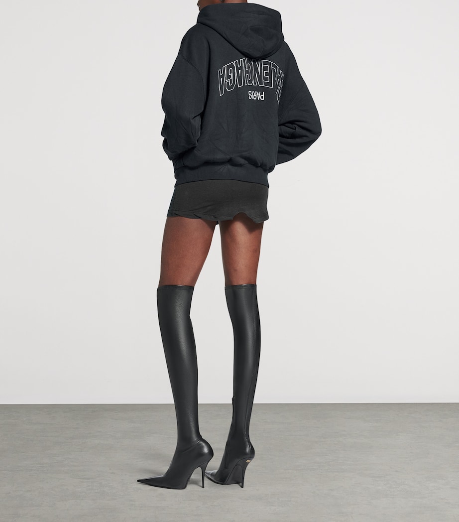 Cotton Zip-Up Hoodie 1750 Image 5