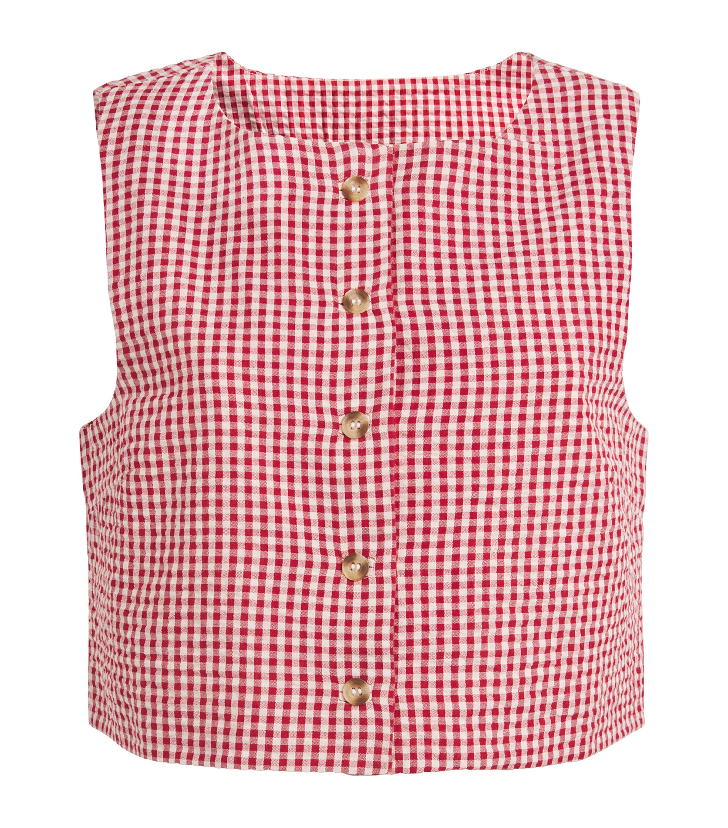 Posse Gingham Rio Top | Women Clothing | Tops | Crop Tops | Designers | Posse