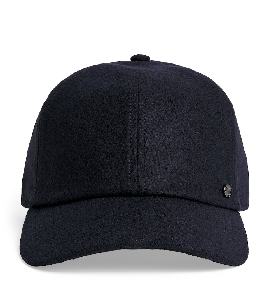 Flannel Ralf Baseball Cap 464-NAVY Image 1