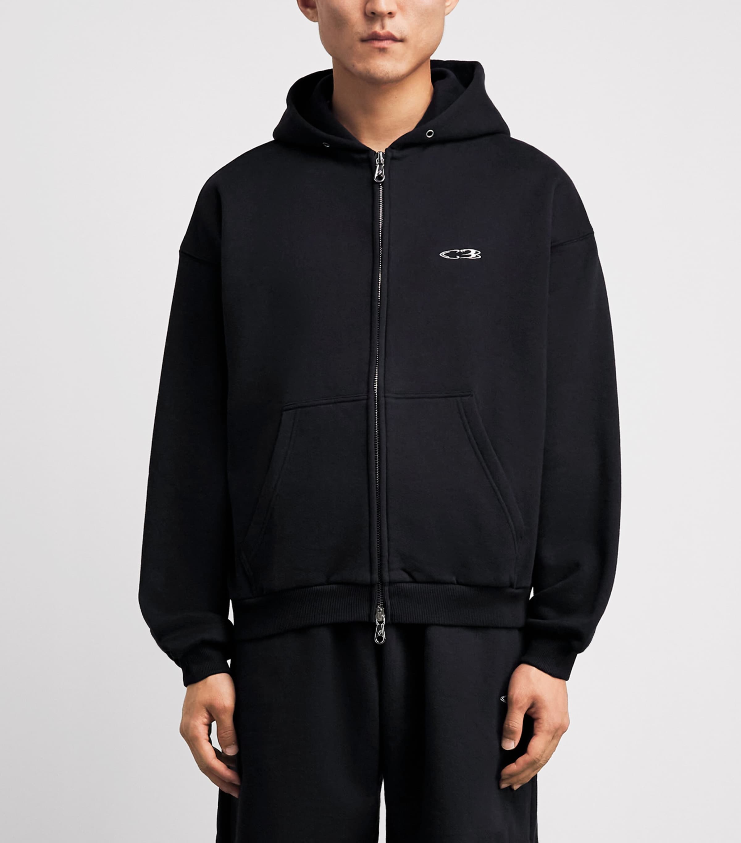 Cole Buxton Mens Cotton Surf Hoodie Vintage Navy Image 4