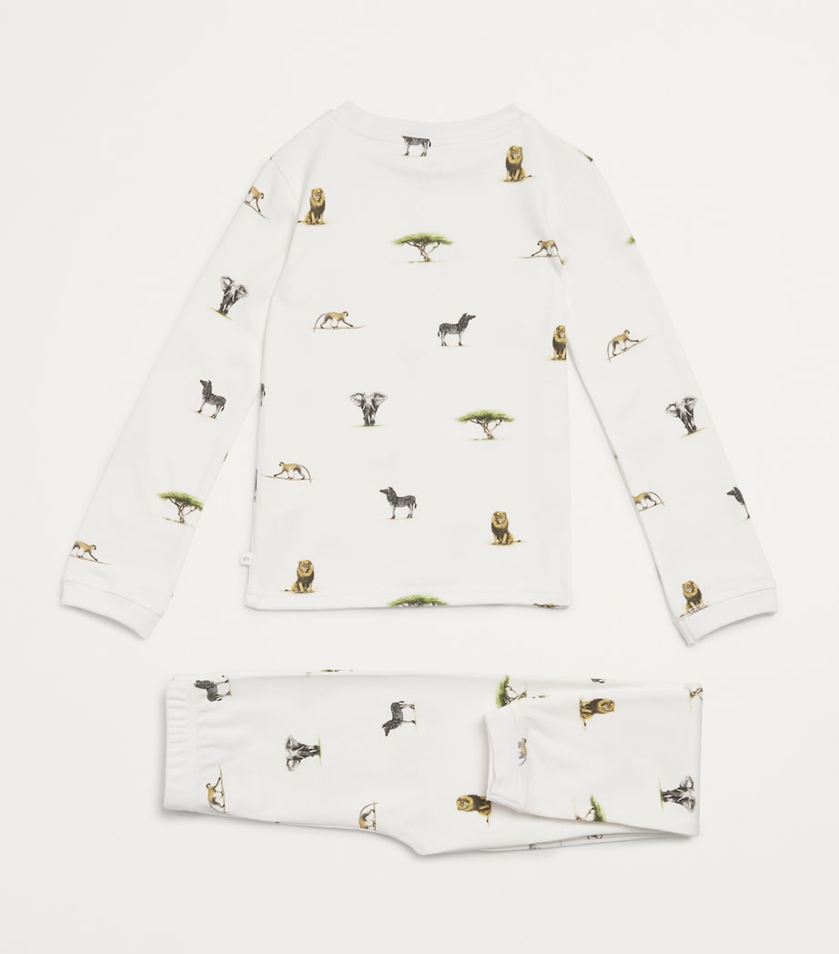Rosa & Blue Safari Pyjama Set (4-5 Years) Safari Image 3