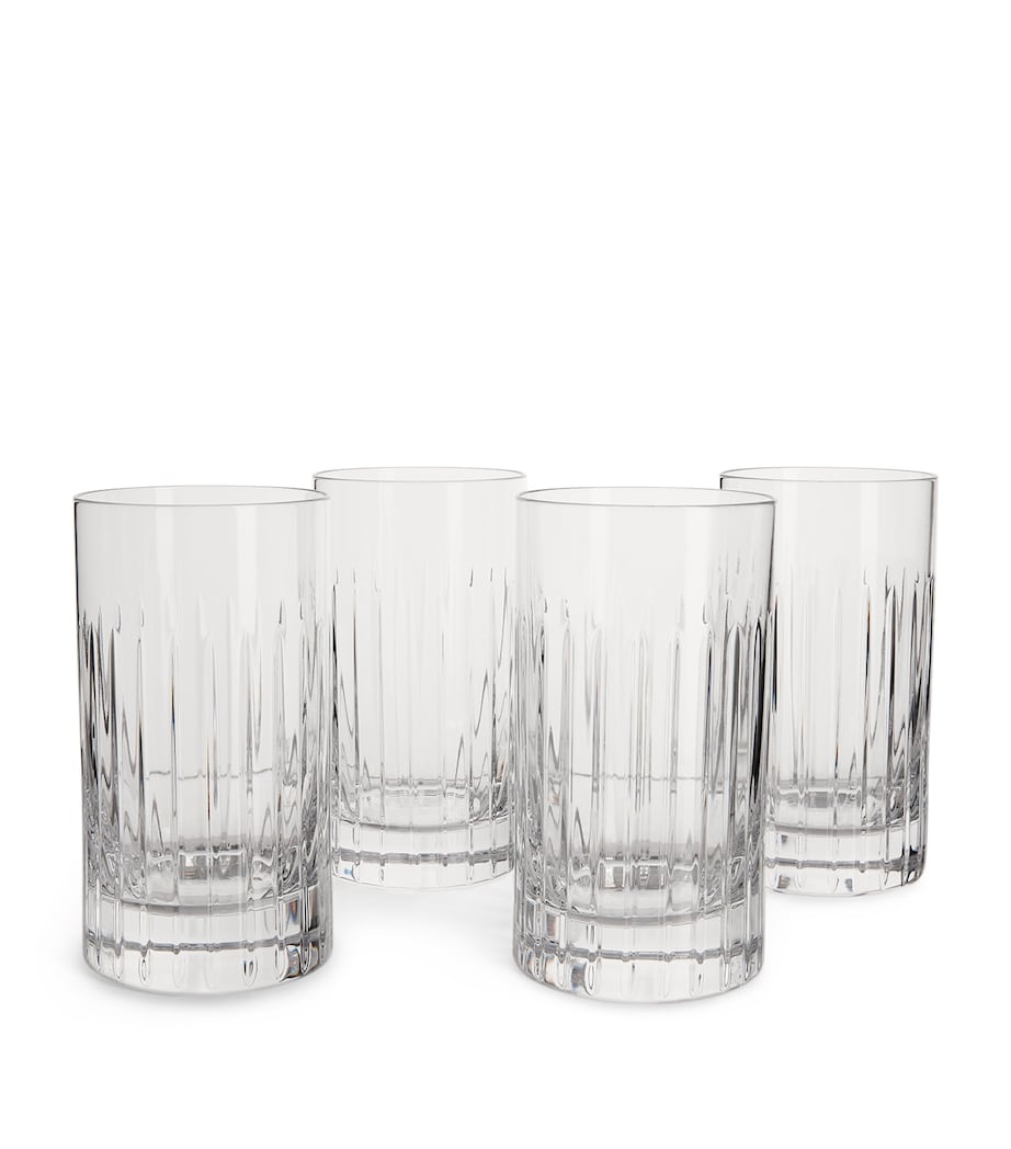 Soho Home Set of 4 Roebling Highball Glasses (350ml) Clear Image 1