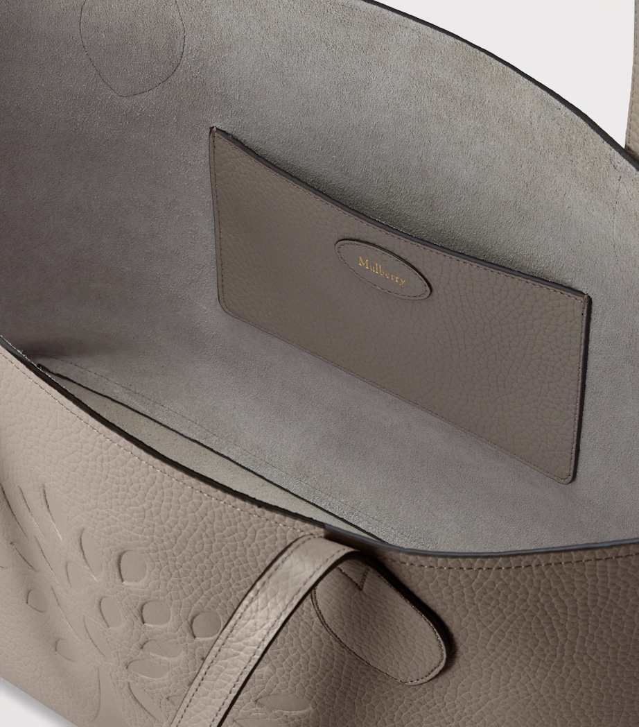 Mulberry Leather Tree Tote Bag Cashmere Taupe Image 3