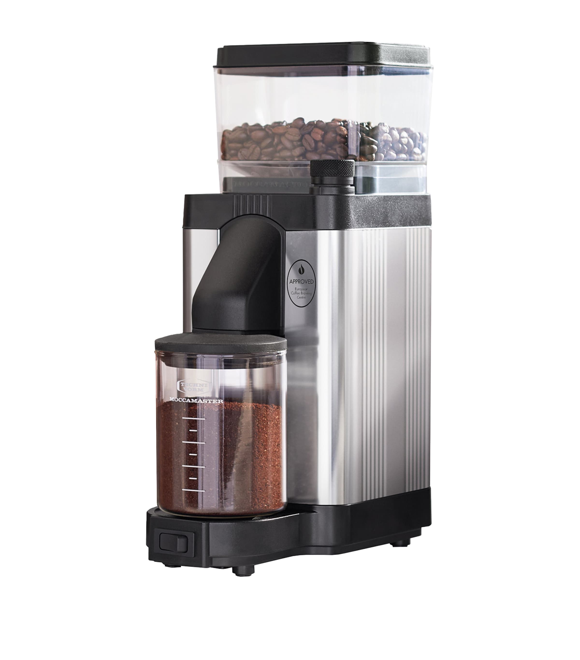 Moccamaster KM5 Coffee Grinder Polished Silver Image 1