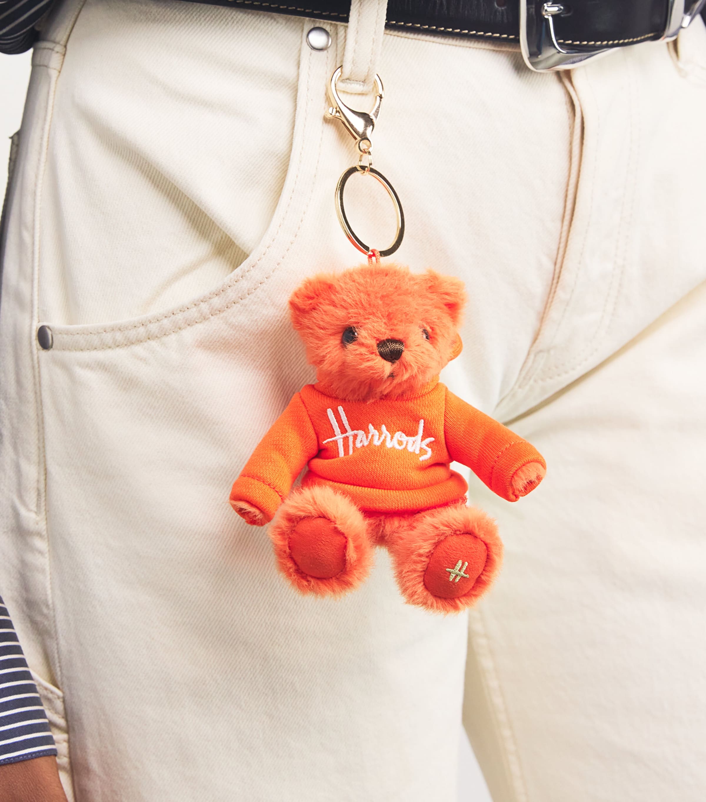 【Harrods】UK発 Henry テディベア ロゴ キーリング チャーム Harrods Henry Bear Keyring | Harrods US