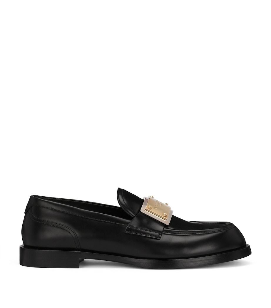 Calfskin Bernini Loafers 80999-BLACK Image 1