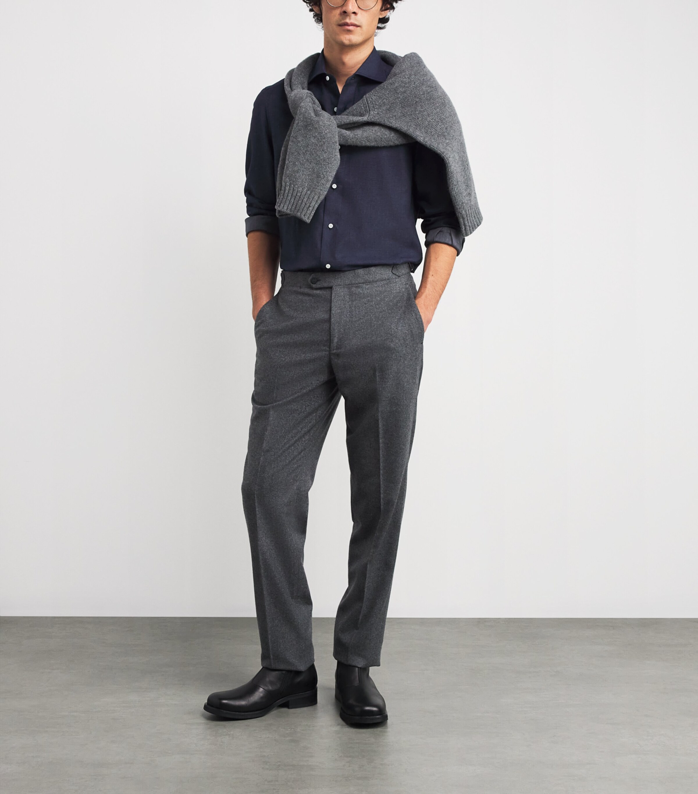 Cotton-Cashmere Jersey Shirt 5 Image 2