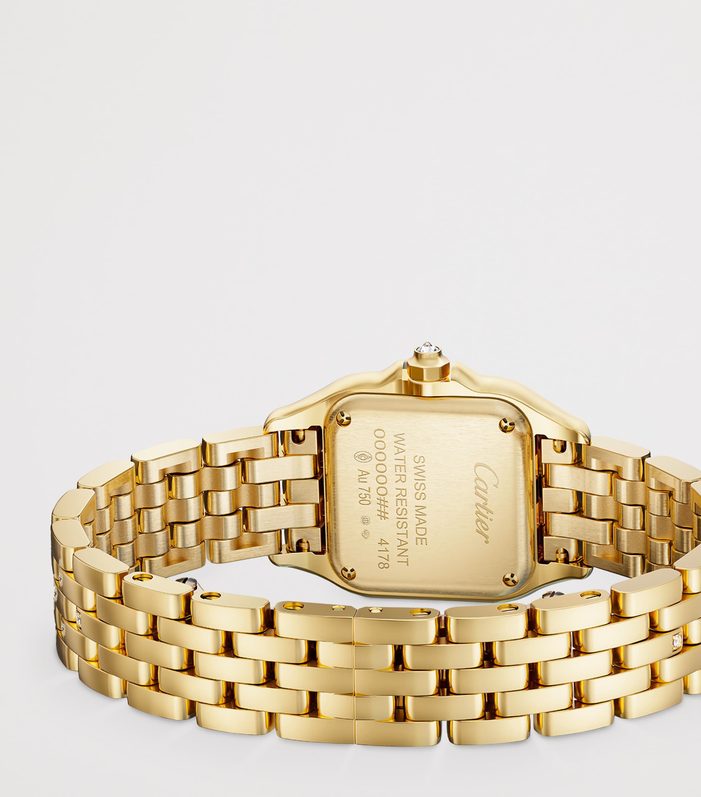 Yellow Gold and Diamond Panthère de Cartier Watch 22mm YELLOW GOLD Image 2