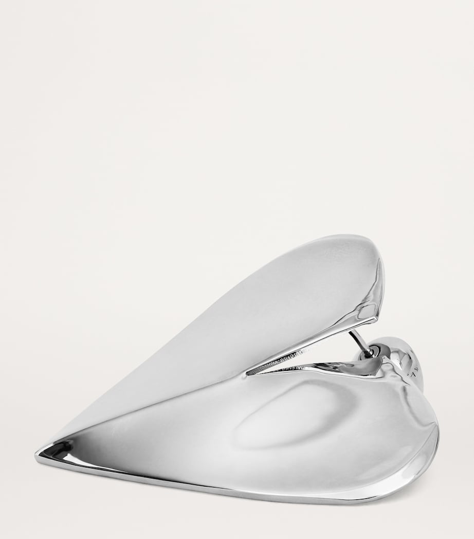 Le Coeur Stud Earrings ARGENT Image 3