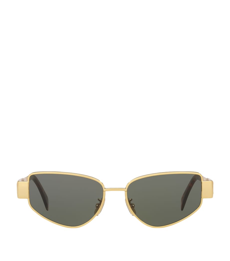 Celine Metal Triomphe Cat Eye Sunglasses Image 1
