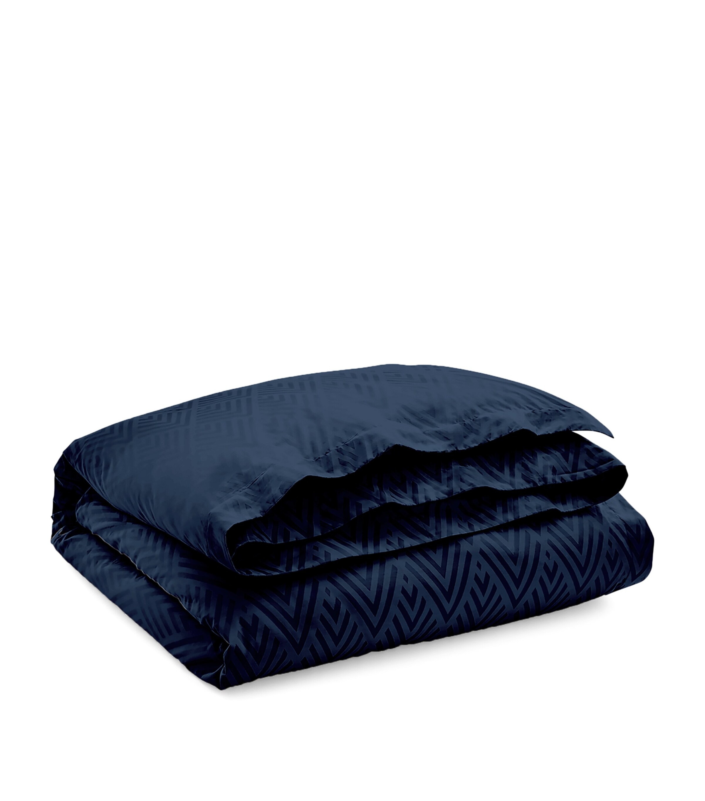 Ralph Lauren Home Penthouse Clayton King Duvet Cover (240cm x 220cm) Navy Image 2
