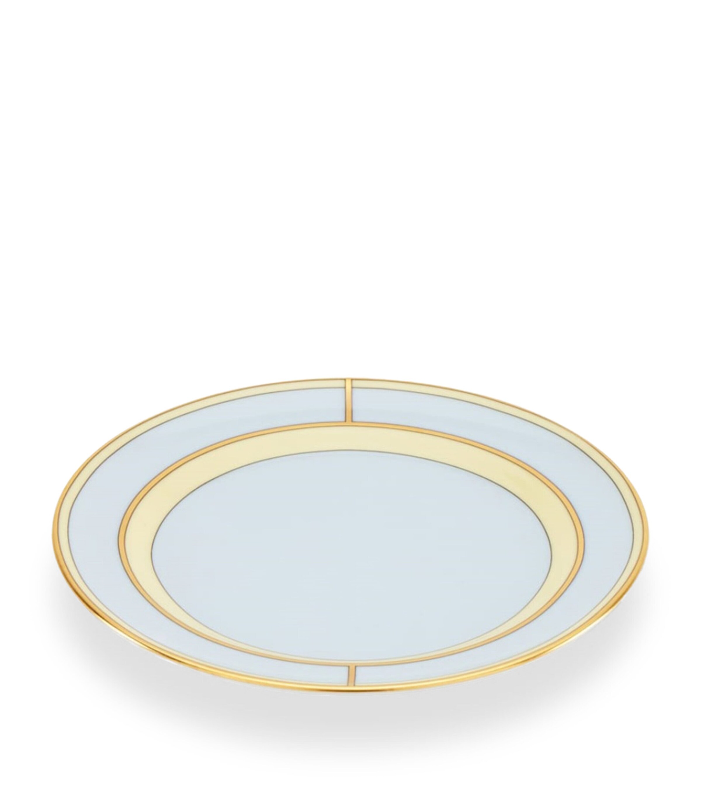 GINORI 1735 Porcelain Colonna Diva Celeste Bread Plate (17cm) Image 4