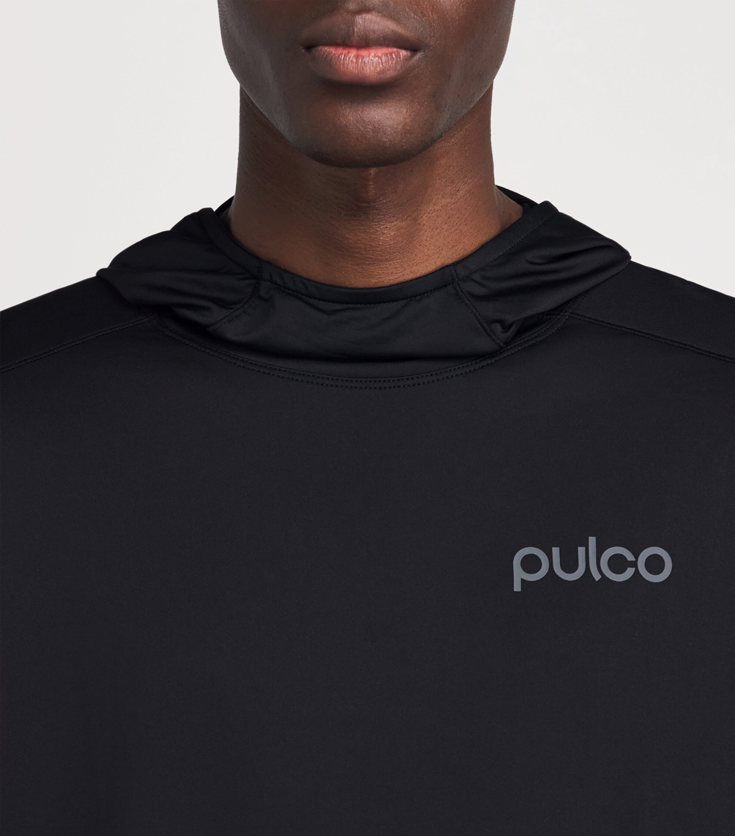 Pulco Studios Mens Hooded Playing Top Black Image 3