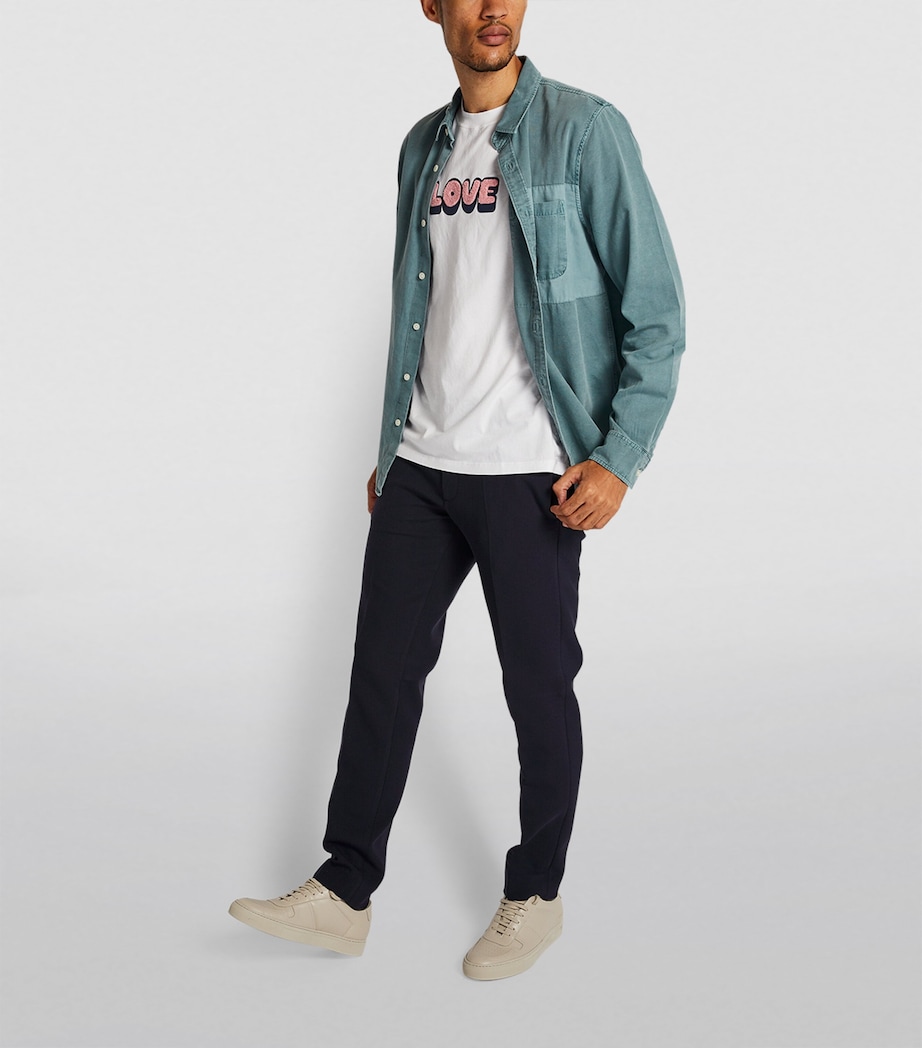 Stretch Jersey Trousers NAVY BLUE Image 2