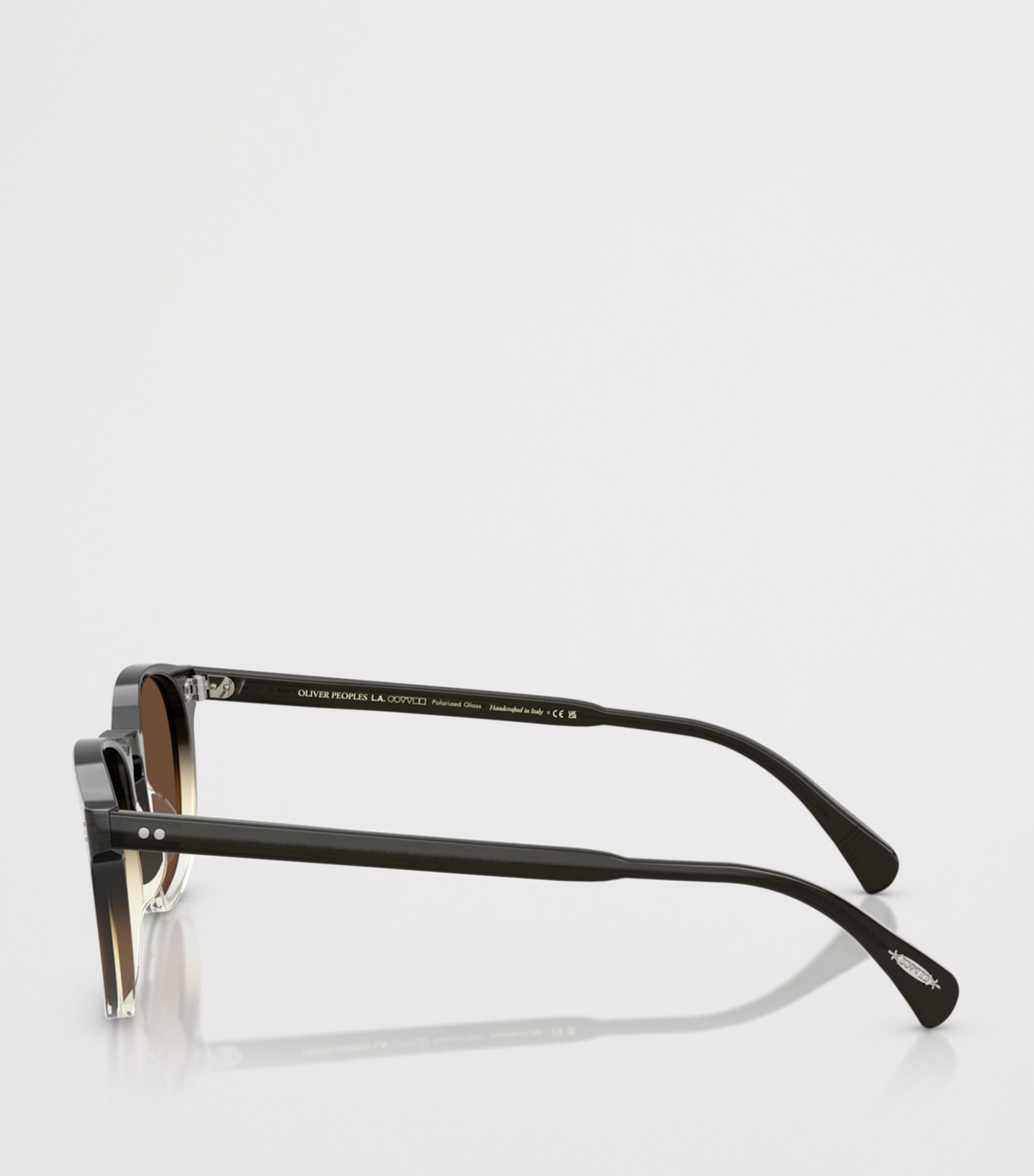 Oliver Peoples Finley Esq. Round Sunglasses Black Image 3