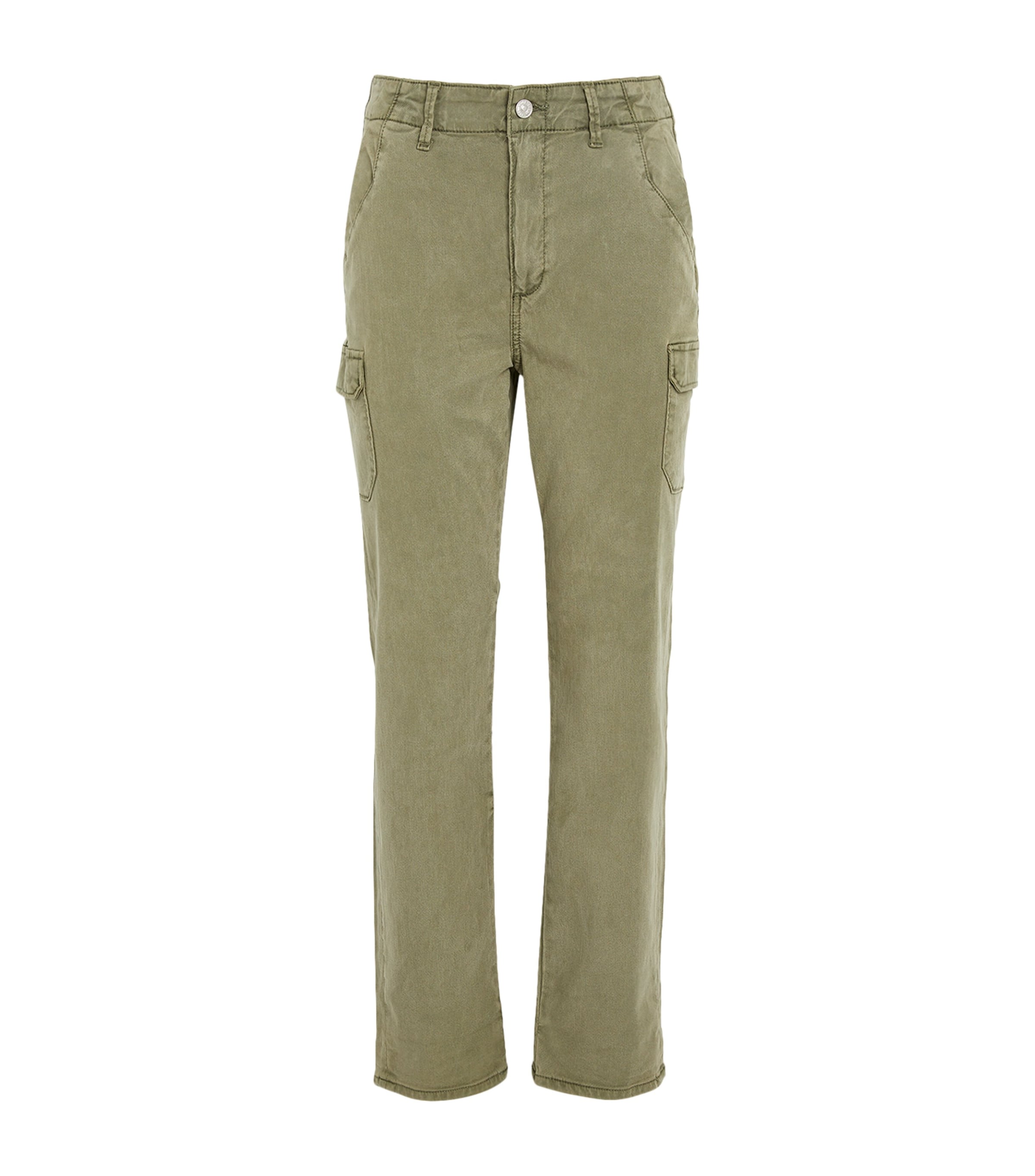 Paige Drew Cargo Trousers In Green