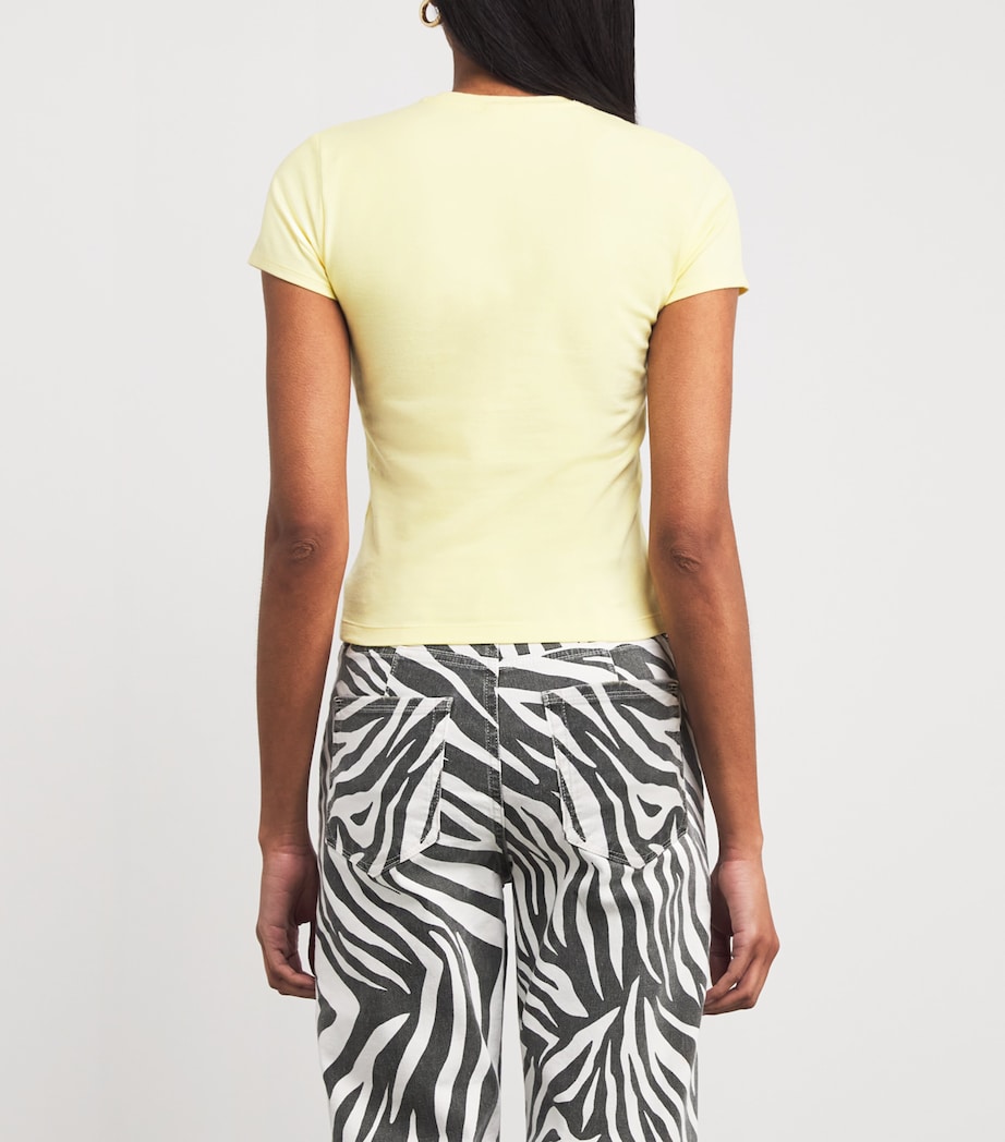 Super-Stretch Baby T-Shirt 003LEMON Image 4