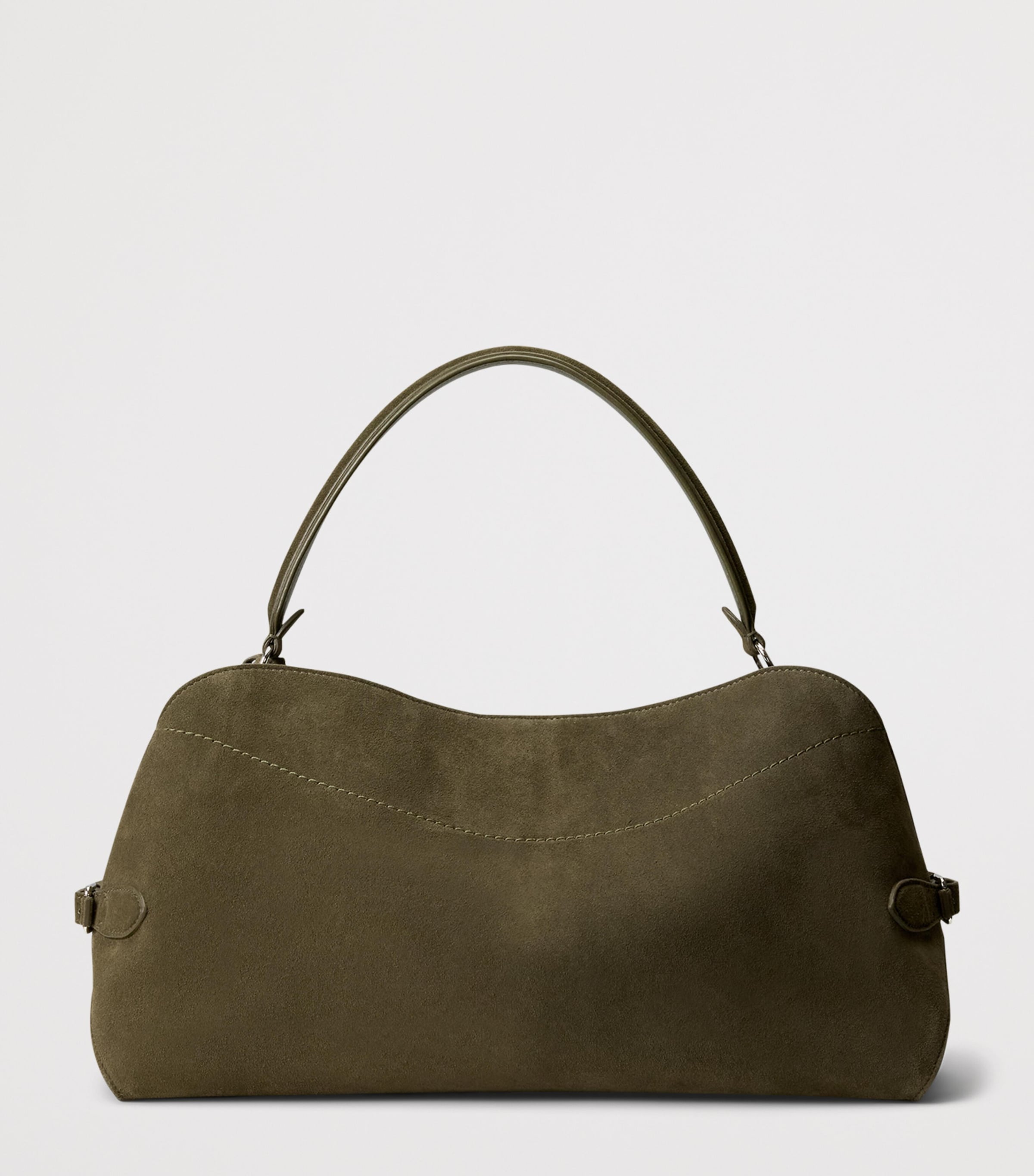 Ralph Lauren Collection Suede The Ralph Shoulder Bag Cypress Image 2