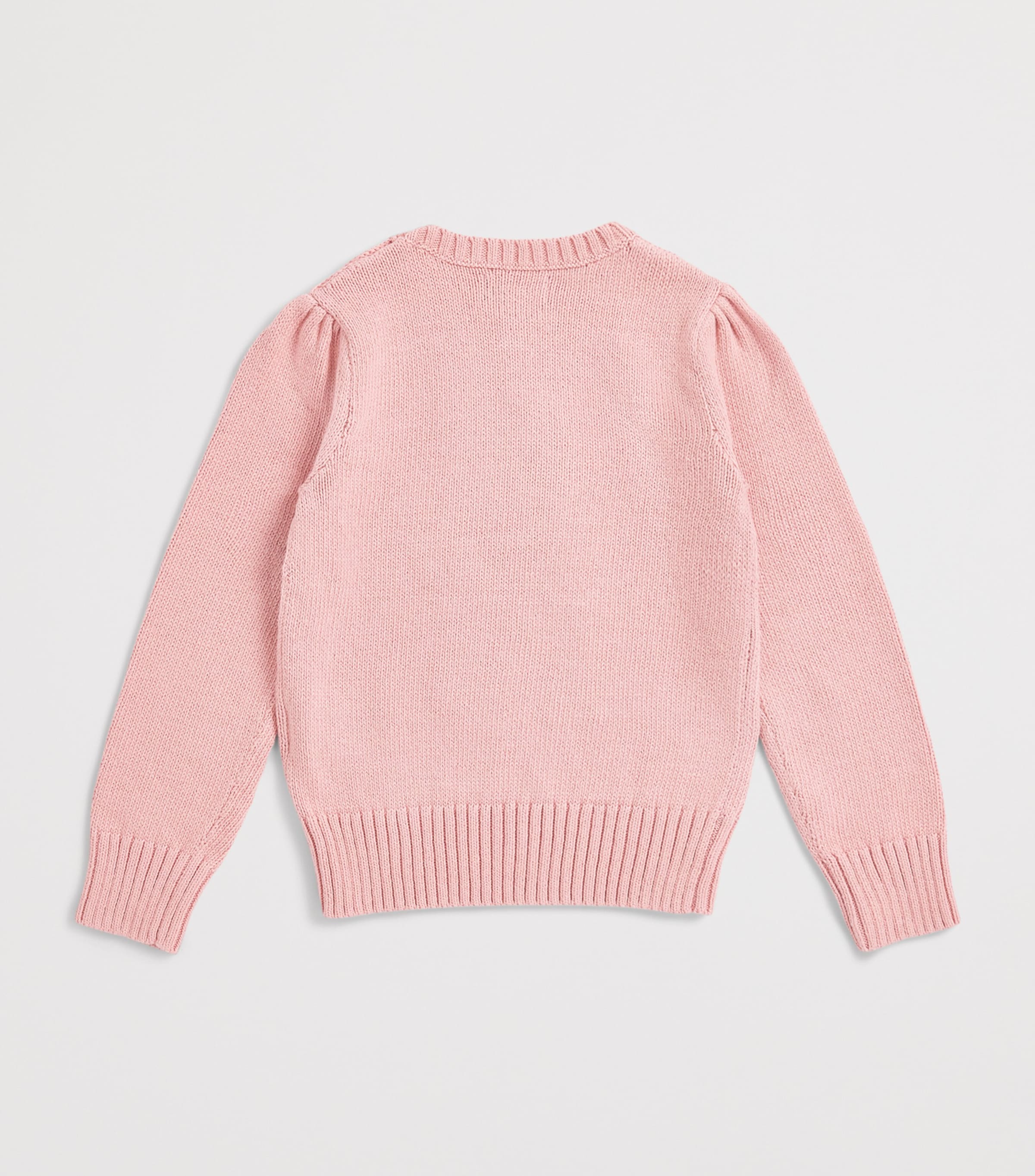 Ralph Lauren Kids Polo Bear Sweater (7-14 Years) Adirondack Rose Image 2