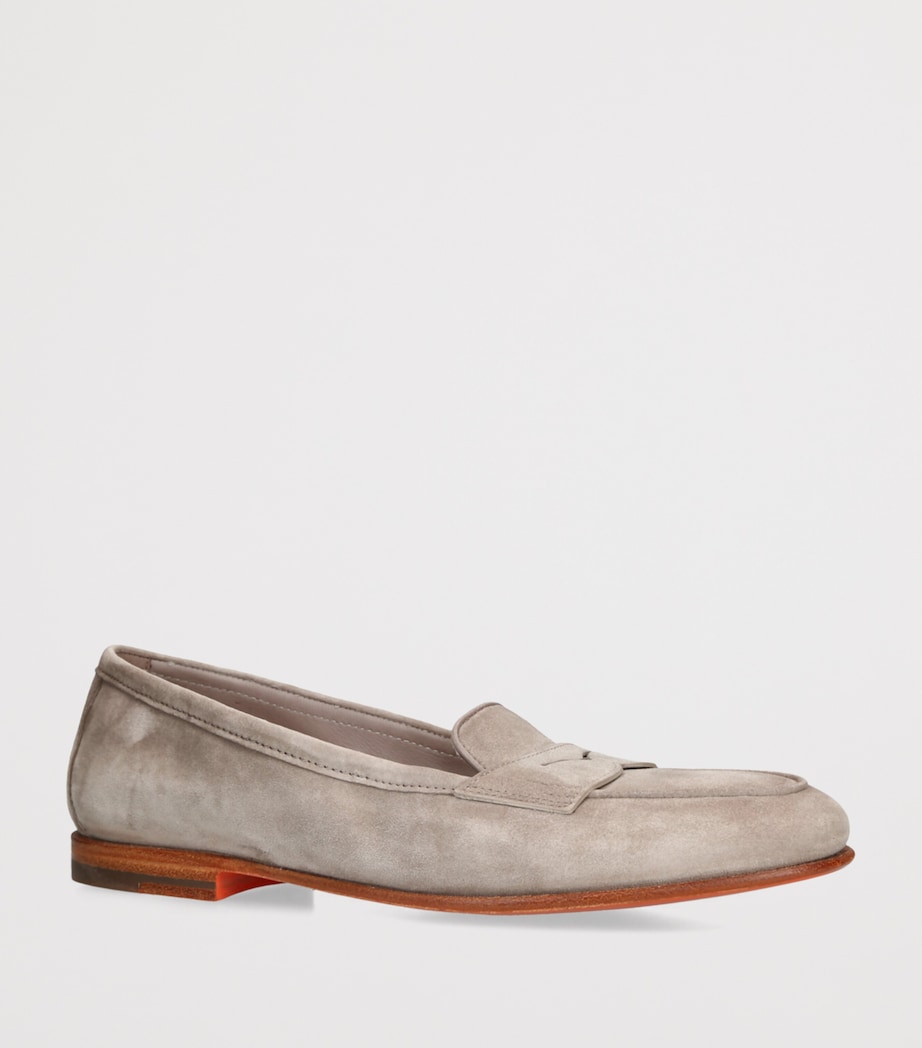 Suede Carla Loafers TAUPE Image 3