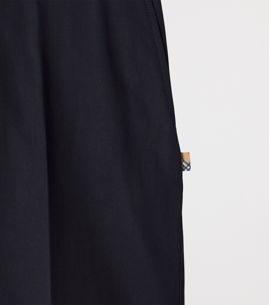 Cotton EKD Slim Shorts NAVY Image 6