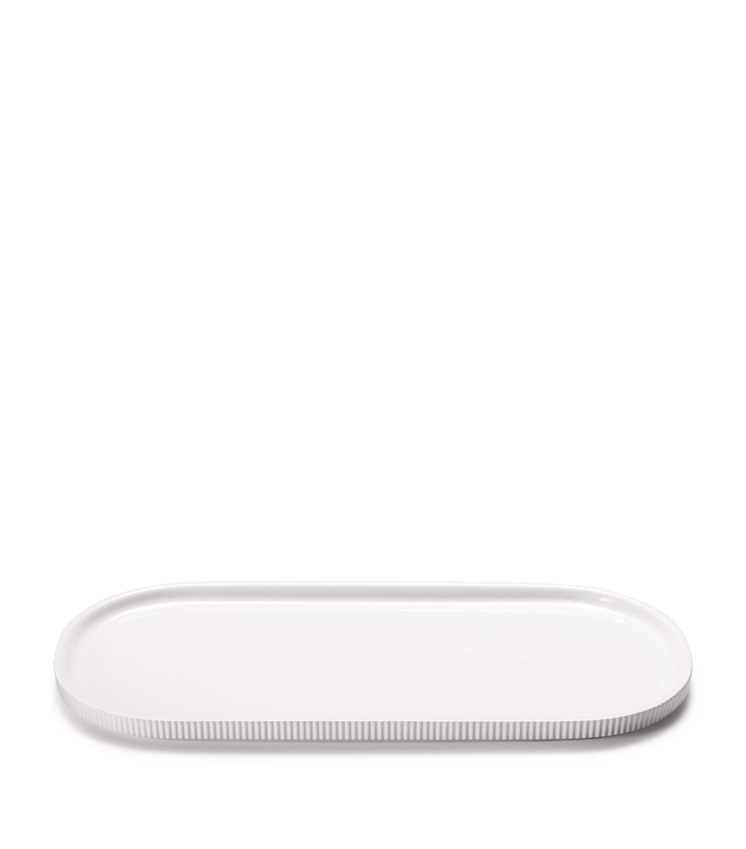 Shop Georg Jensen Bernadotte Platter Dish In White