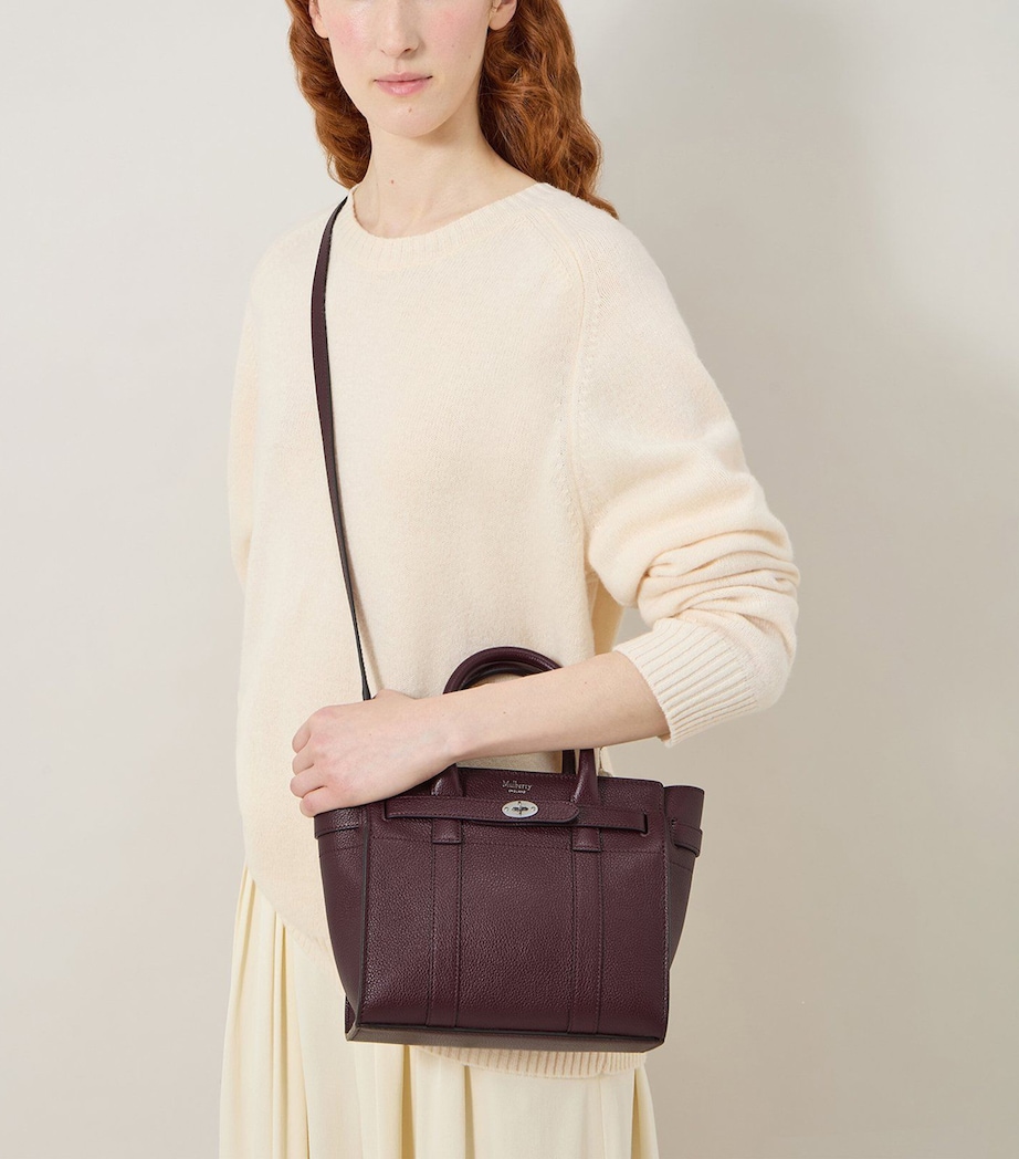 Mini Bayswater Cross-Body Bag BLACK CHERRY Image 5