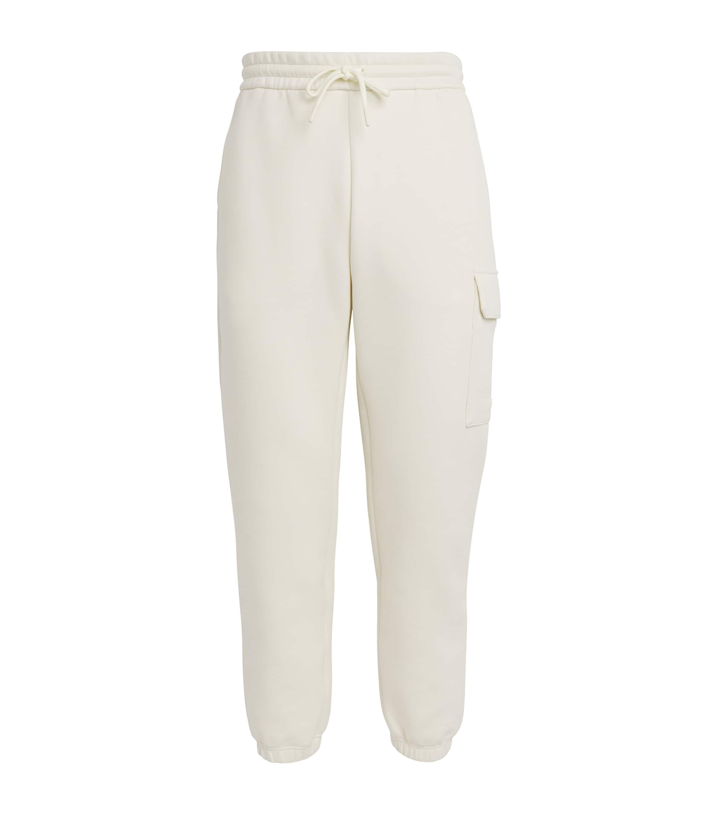 Mackage Cotton-blend Marvin Cargo Sweatpants In Ivory