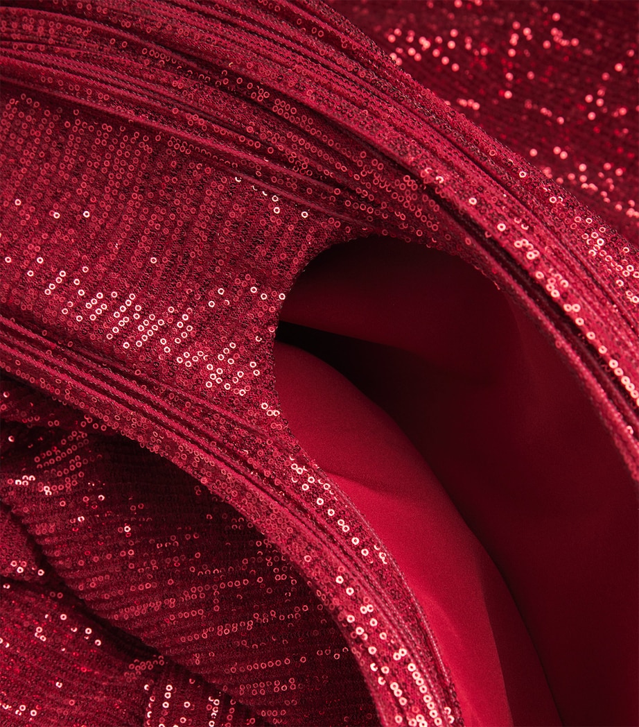 Off-The-Shoulder Solar Gown RED Image 5