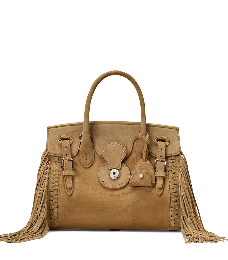 Suede Soft Ricky 27 Top-Handle Bag DARK TAN Image 1