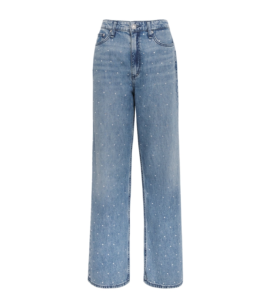 Embellished Logan Wide-Leg Jeans 750 MARGOJEWEL Image 1