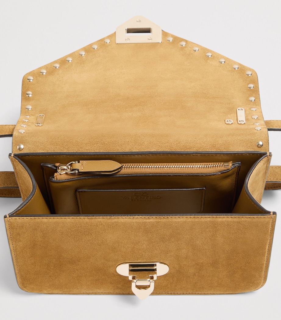 Valentino Garavani Small Split Leather Rockstud Shoulder Bag Rdx Image 6