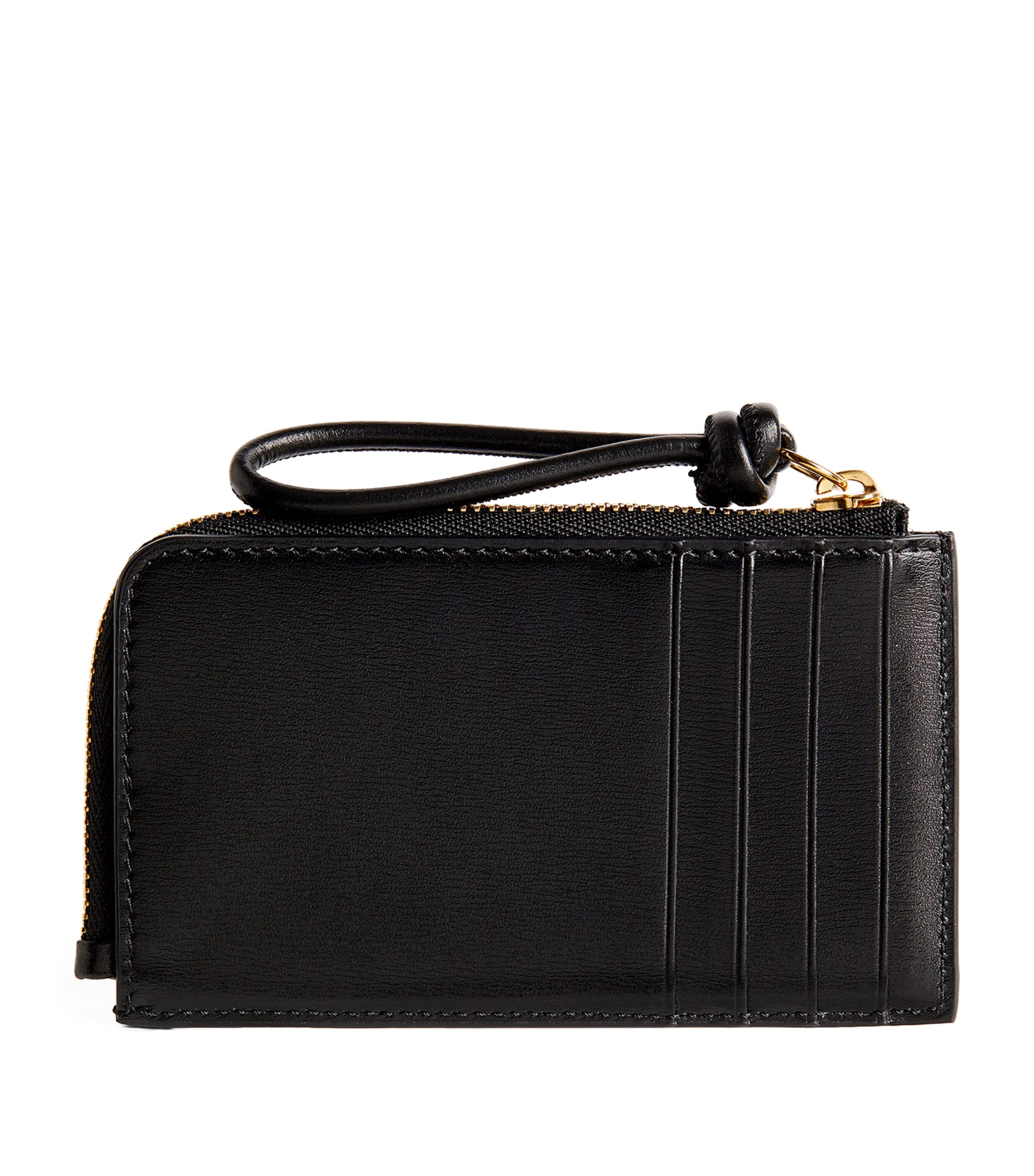 Jil Sander Small Leather Giro Wallet | Harrods UK