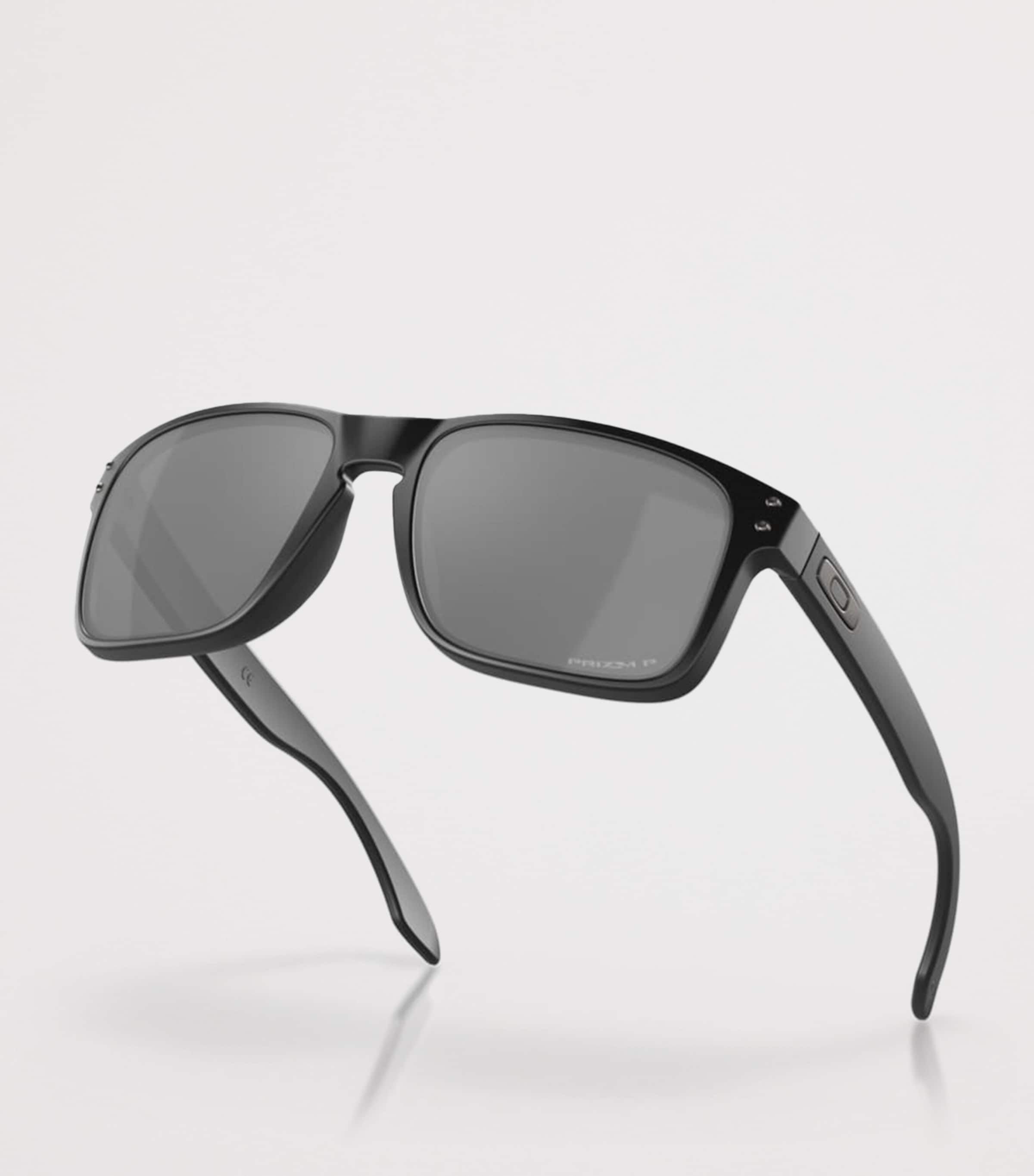 Oakley Holbrook Sunglasses Matte Black/Prizm Black Polarized (OO9102-D655) — foto 5