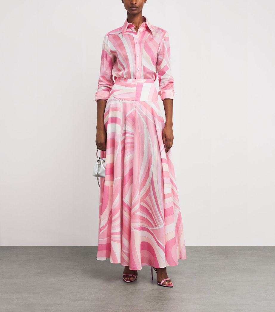 Cotton Printed Blouse 040 ROSA Image 2