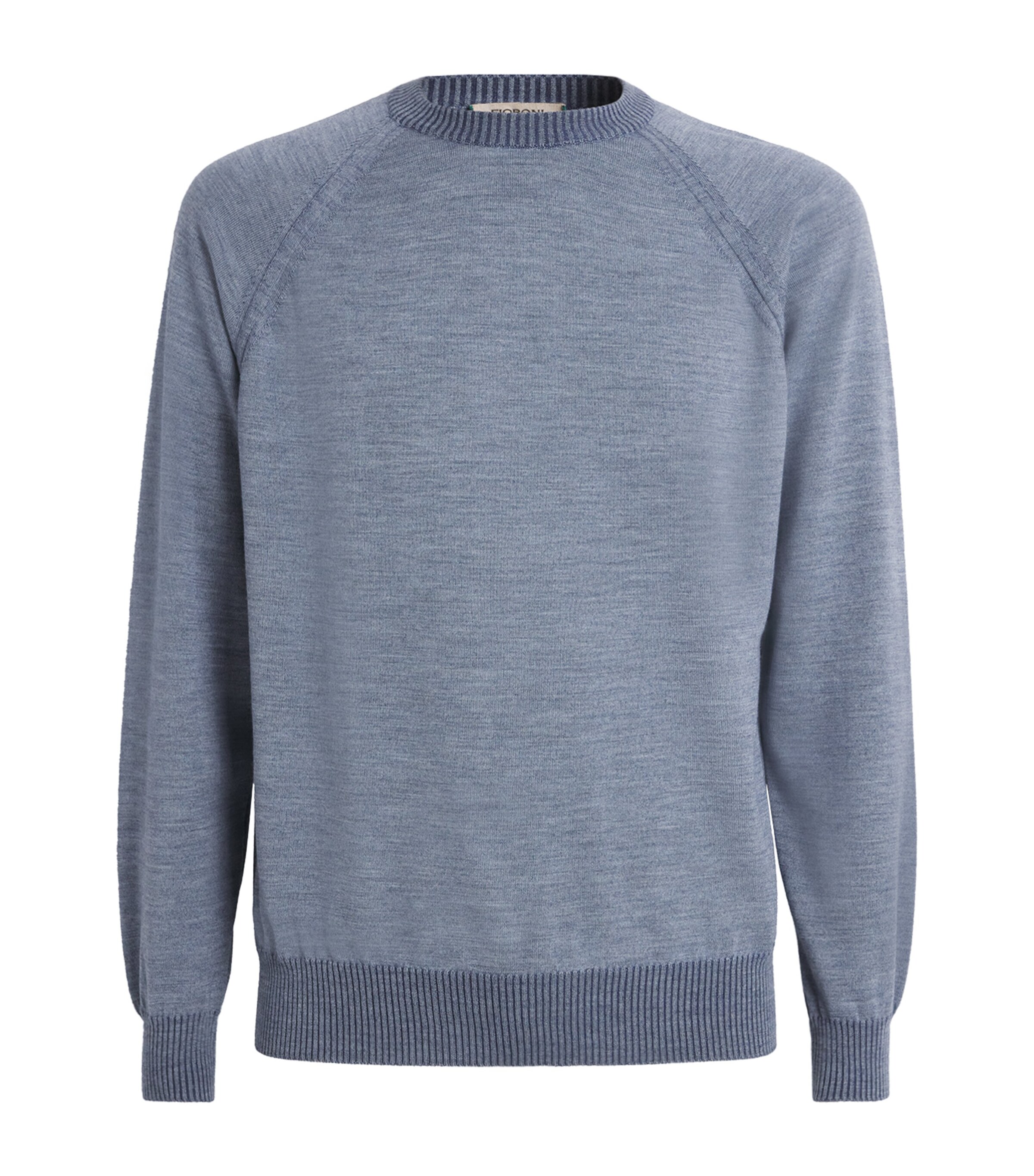 Fioroni Cashmere Mens Virgin Wool Reversible Sweatshirt Zchero Image 1