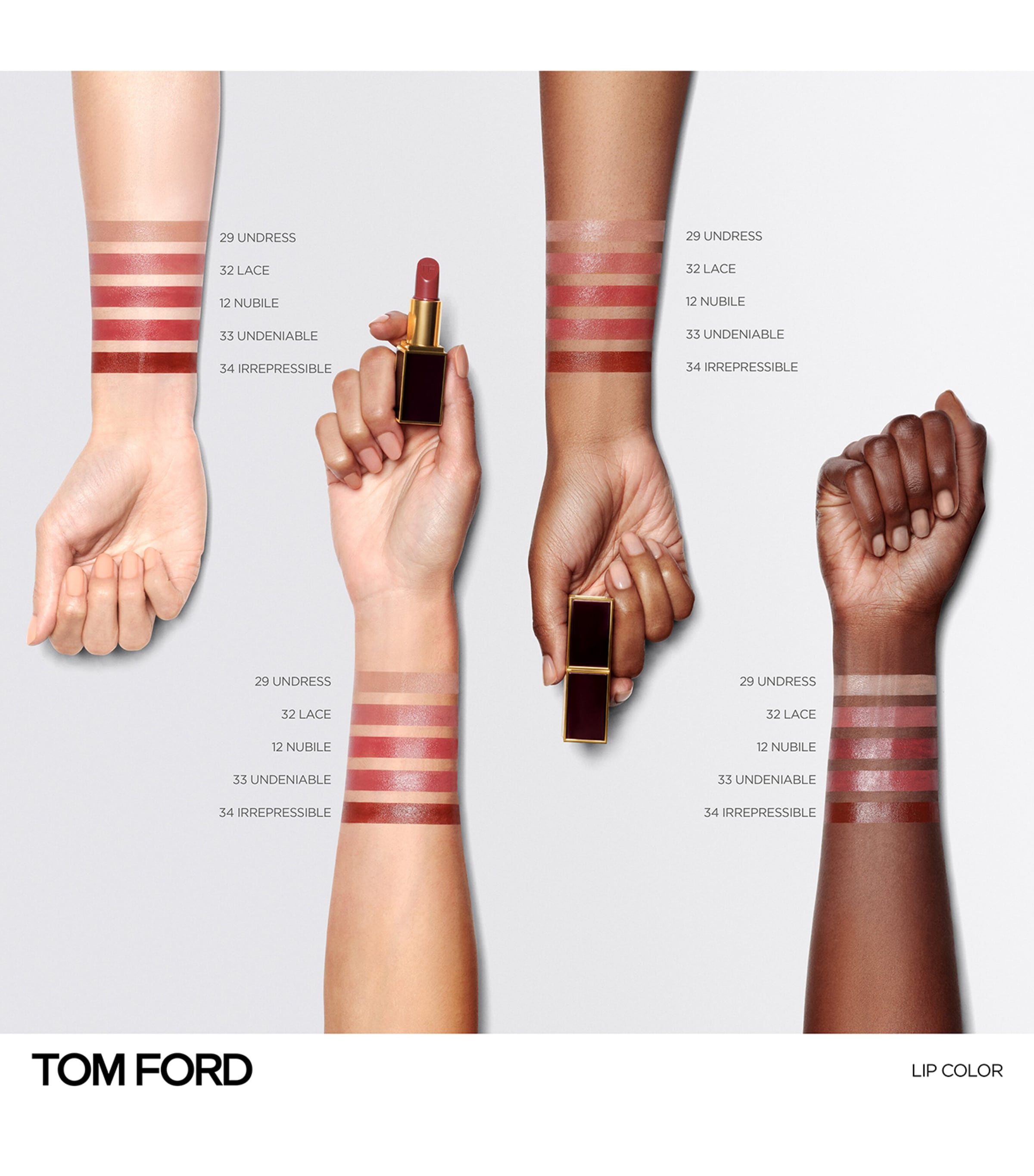 TOM FORD Runway Lip Colour Irrepressible Image 4